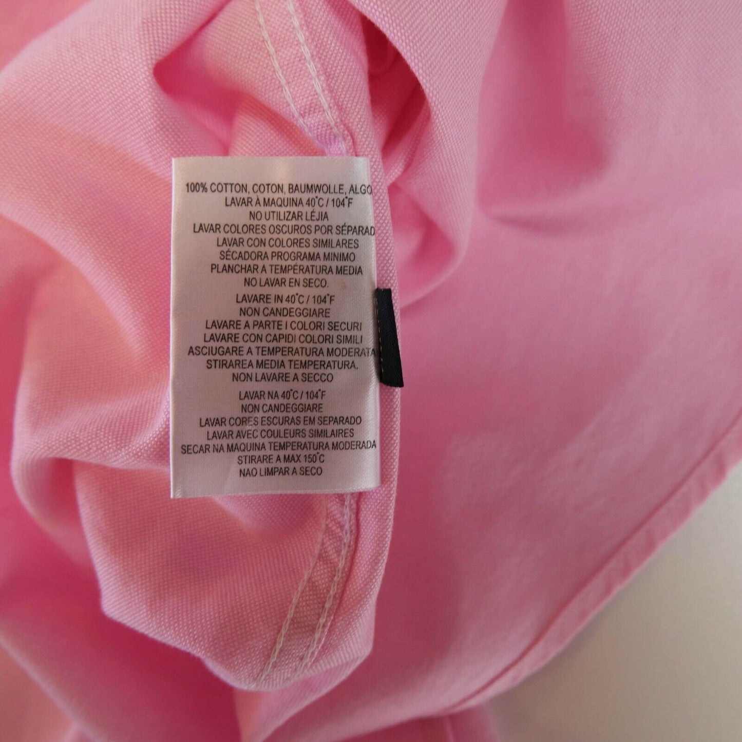 GANT NH Pink Shirt Size L