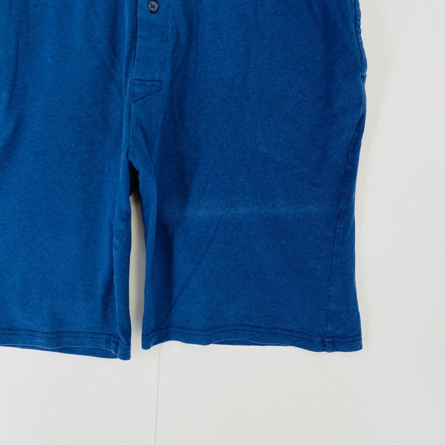 GANT Nightwear Mens Blue Regular Fit Sleeping Pajama Shorts Size M