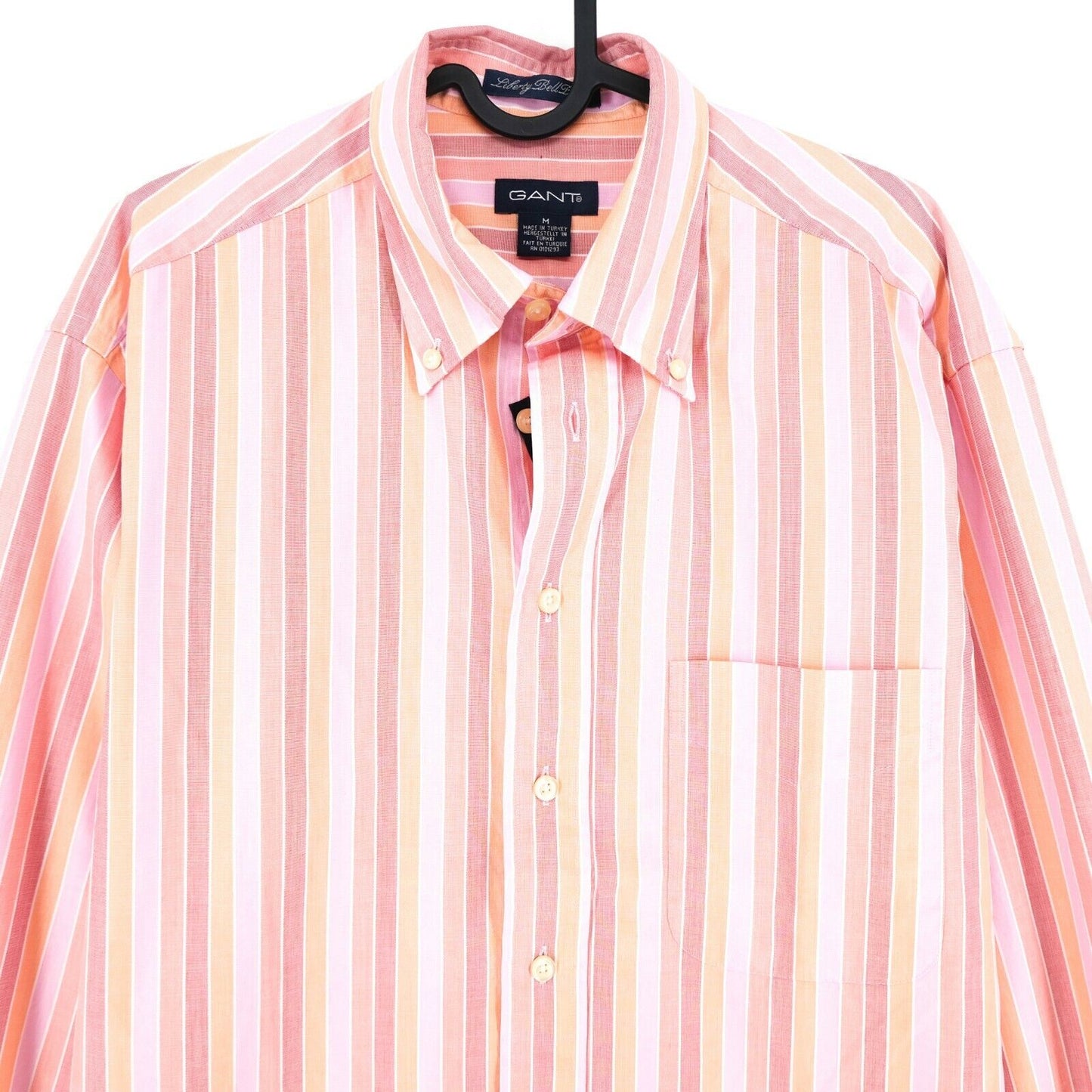 GANT Pink Liberty Bell Popeline Hemd Größe M