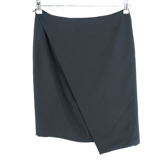 STEFANEL Black Stretch Skirt Size EU 38 UK 10 US 8