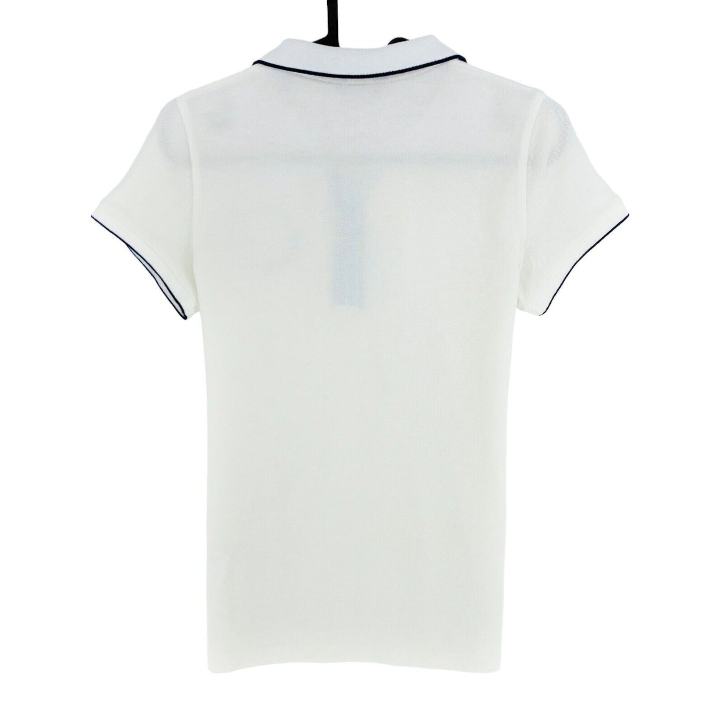 GANT x BASTAD Polo piqué blanc à manches courtes Taille XS