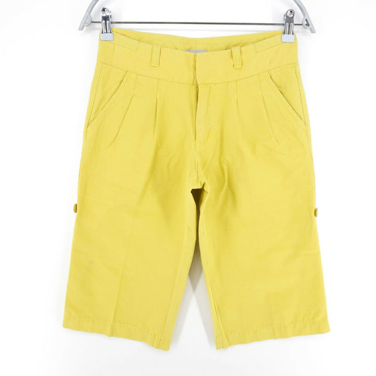 STEFANEL Green Shorts Size EU 32 36 UK 2 6 US 0 4