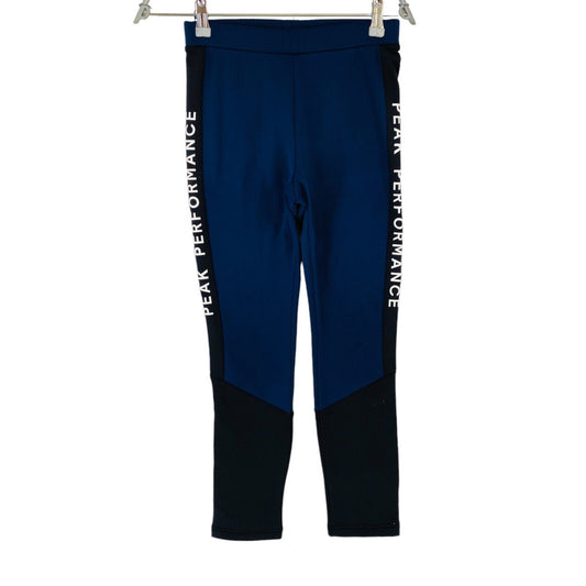 Peak Performance Boys JR RIDER Dark Blue Slim Fit Sweatpants Trousers 150 cm