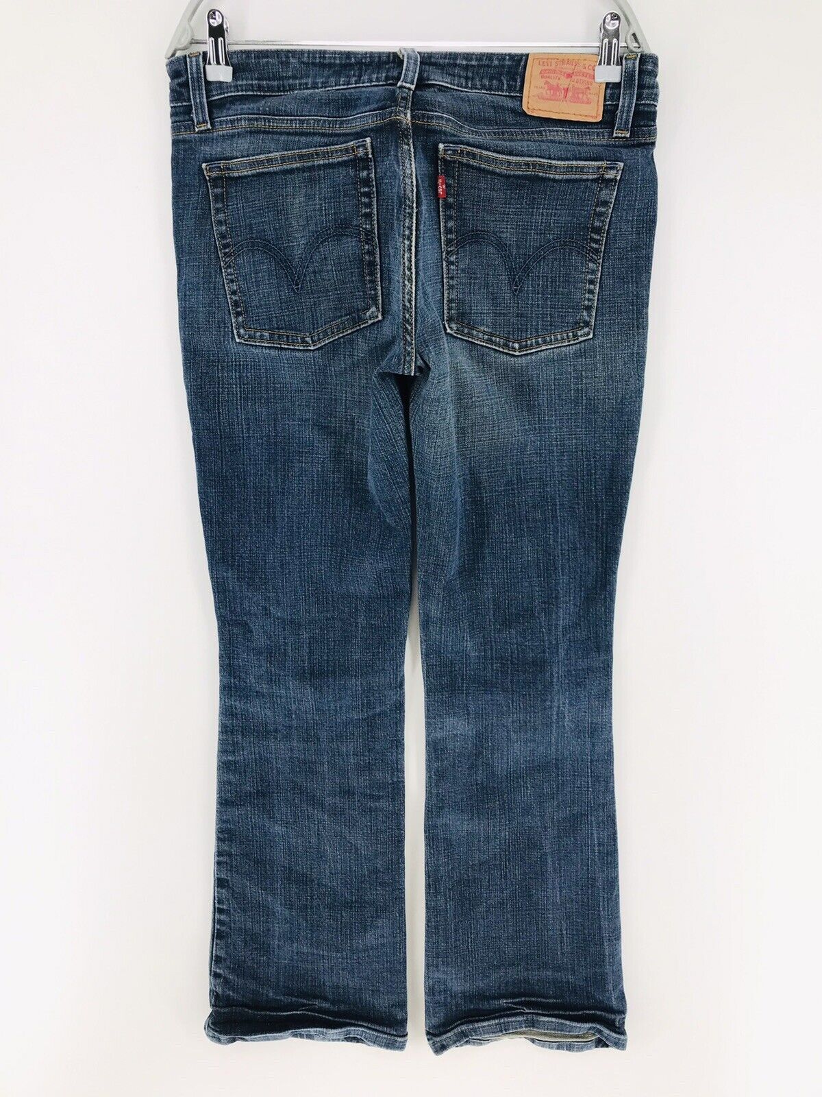 Vintage Levi's Women 518 Blue Regular Bootcut Fit Jeans 11M JR / W30 L32