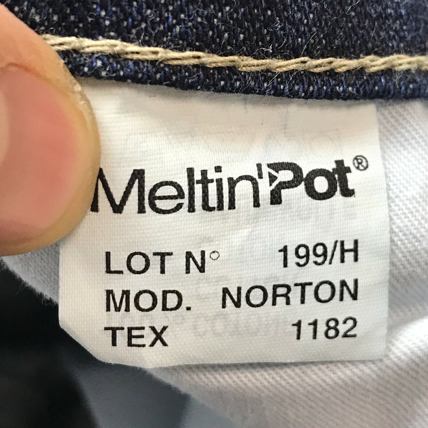 Meltin' Pot NORTON Women Blue Regular Bootcut Fit Jeans W30