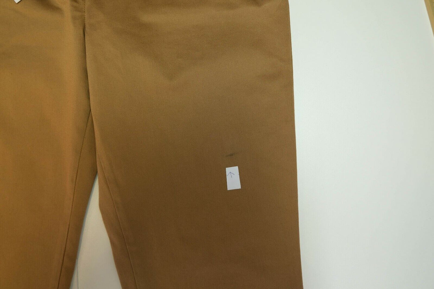 GANT Brown Satin Tech Prep Slack Pants Trousers Size EUR 42 UK 16 US 12