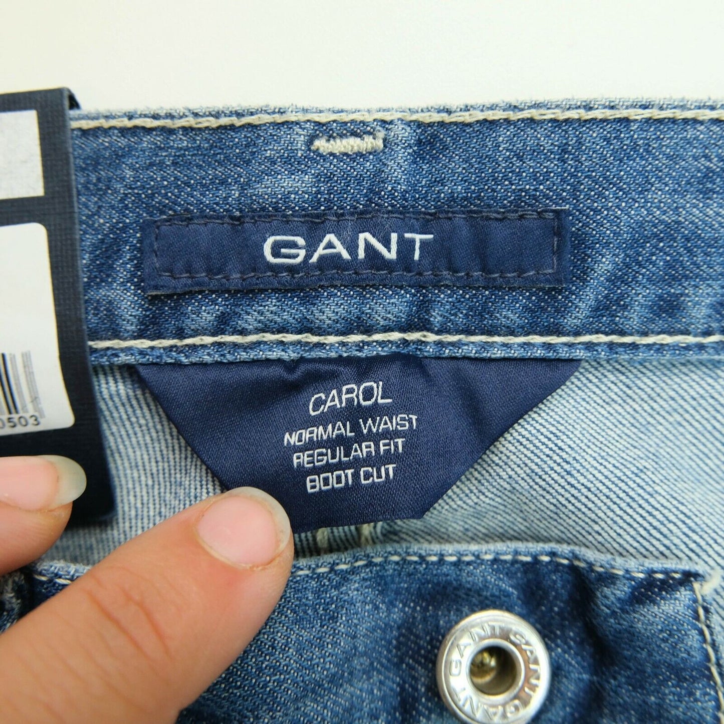 GANT Blue Carol Boot Cut Denim Jeans Size W27 L34