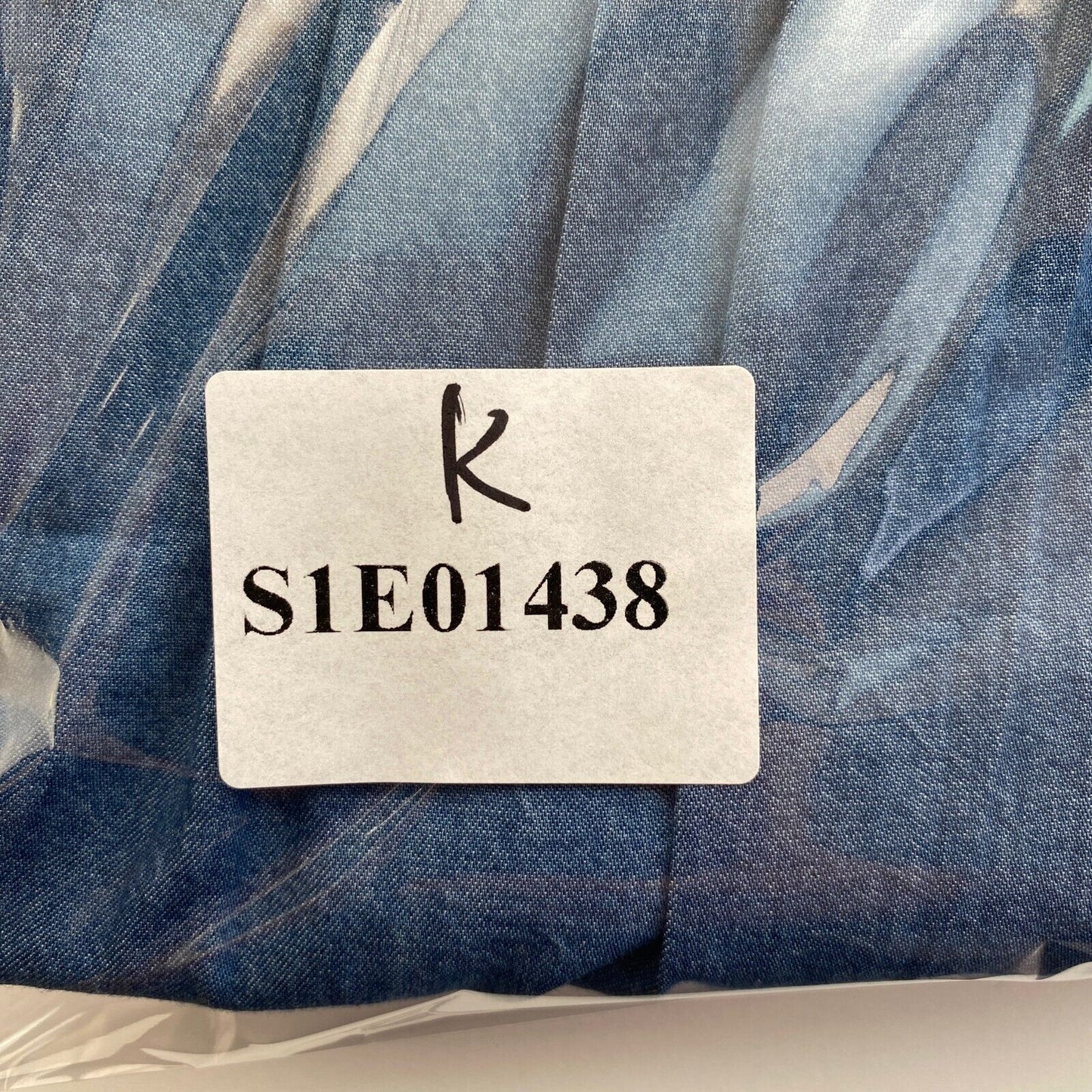 NAUTICA Dunkelblaue Bluse, 100 % Baumwolle, V-Ausschnitt, Größe 2XL XXL