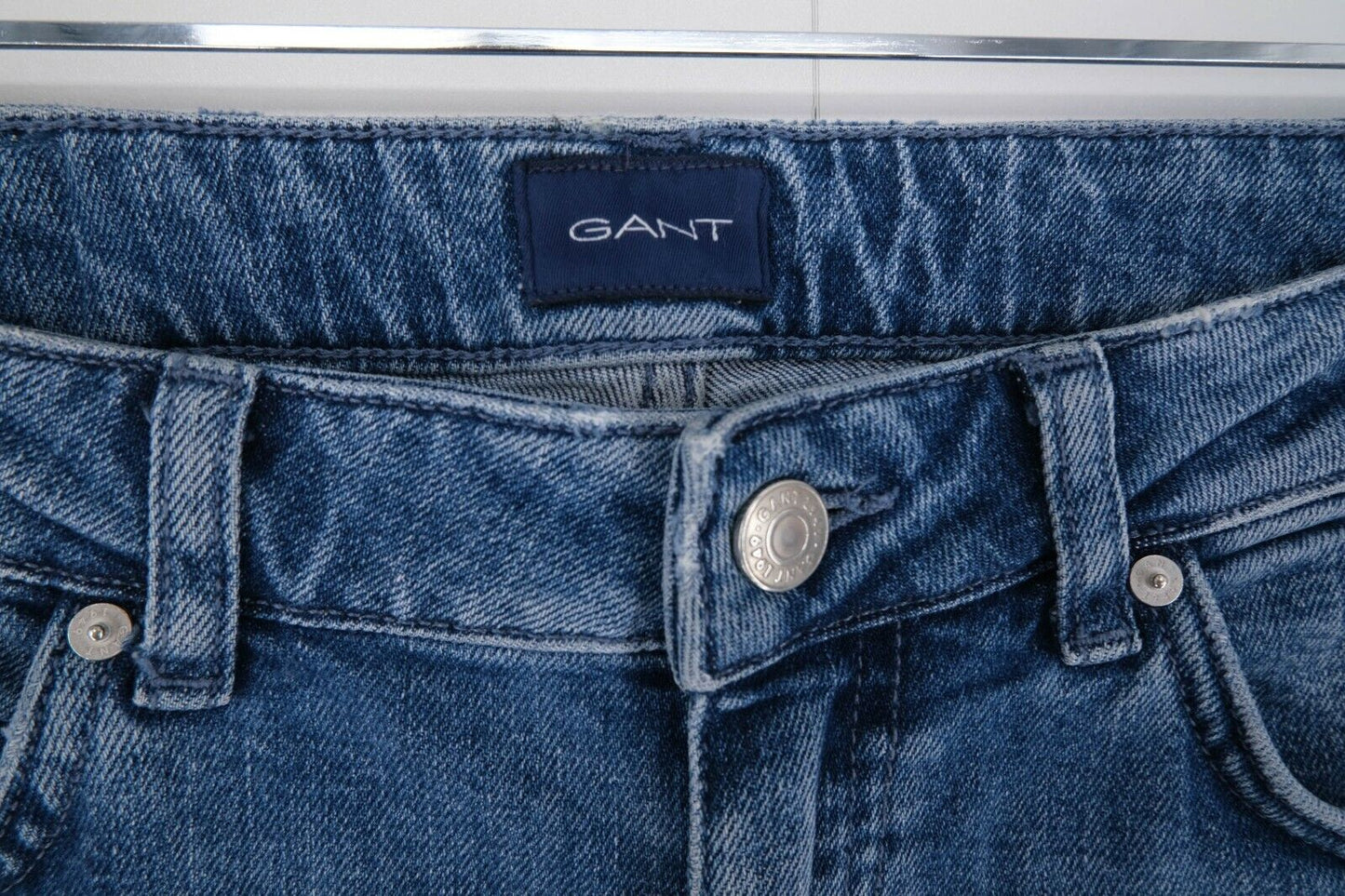 GANT Blue Slim Fit Capri Jeans Size W29