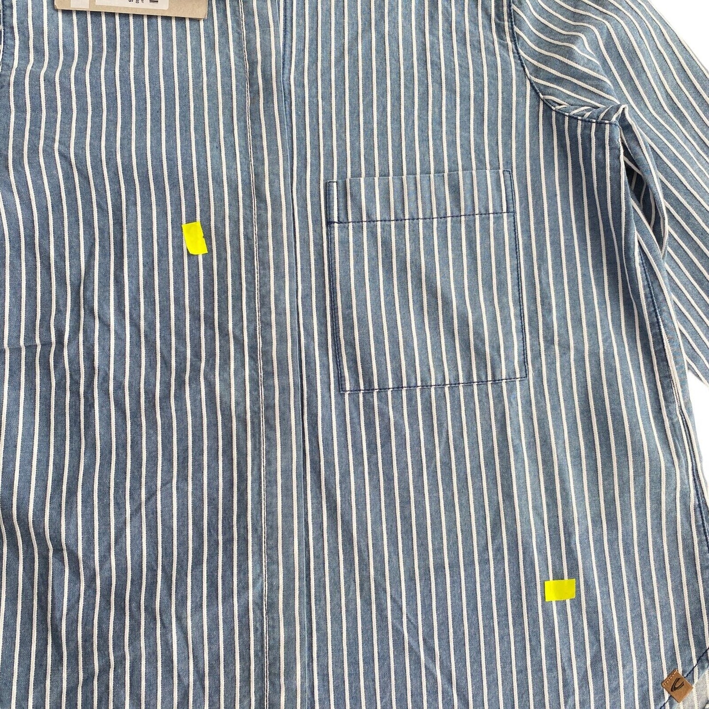 Camel Active Blue Striped Long Sleeves Shirt Size XS