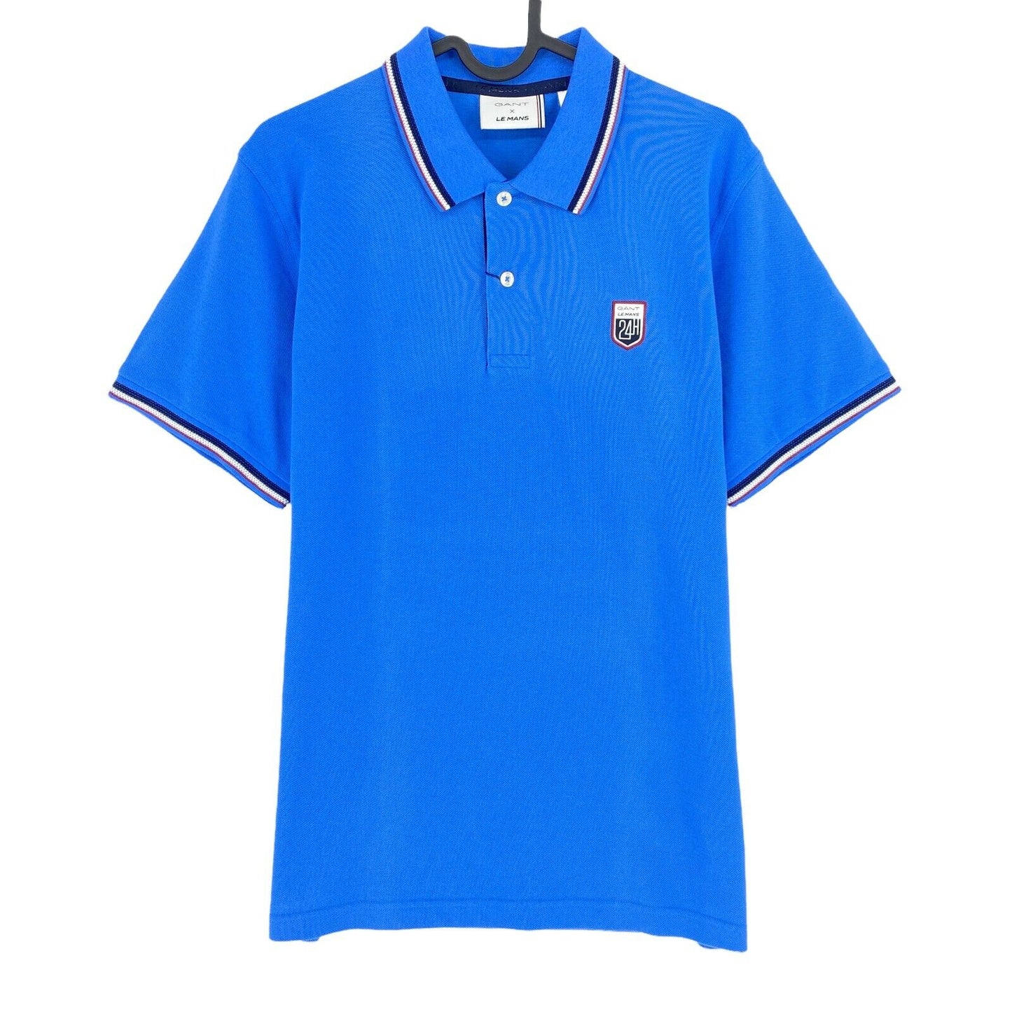 GANT x LE MANS Blue LM Pique Rugger Polo Shirt Size M XL 2XL