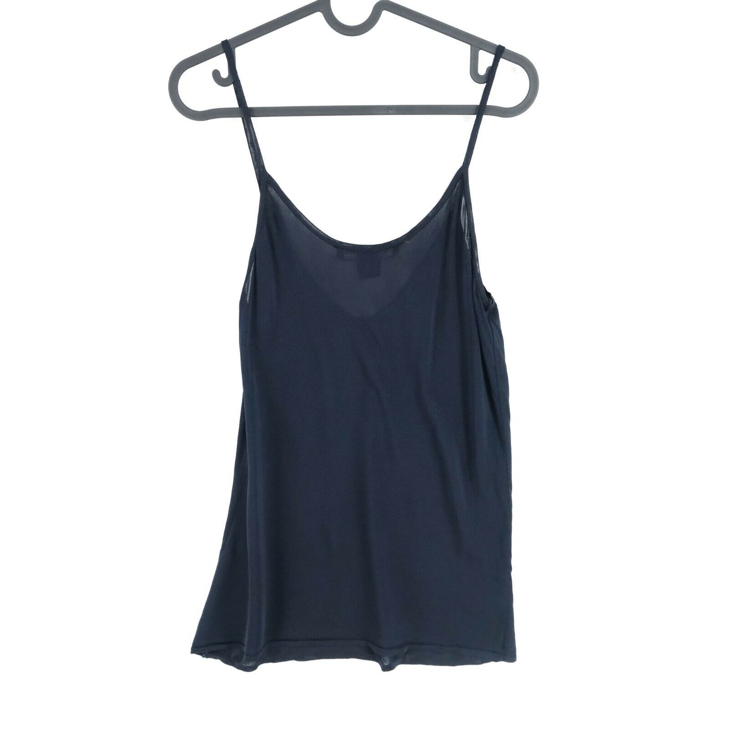 RALPH LAUREN Navy Blue V Neck Tank Top Size L