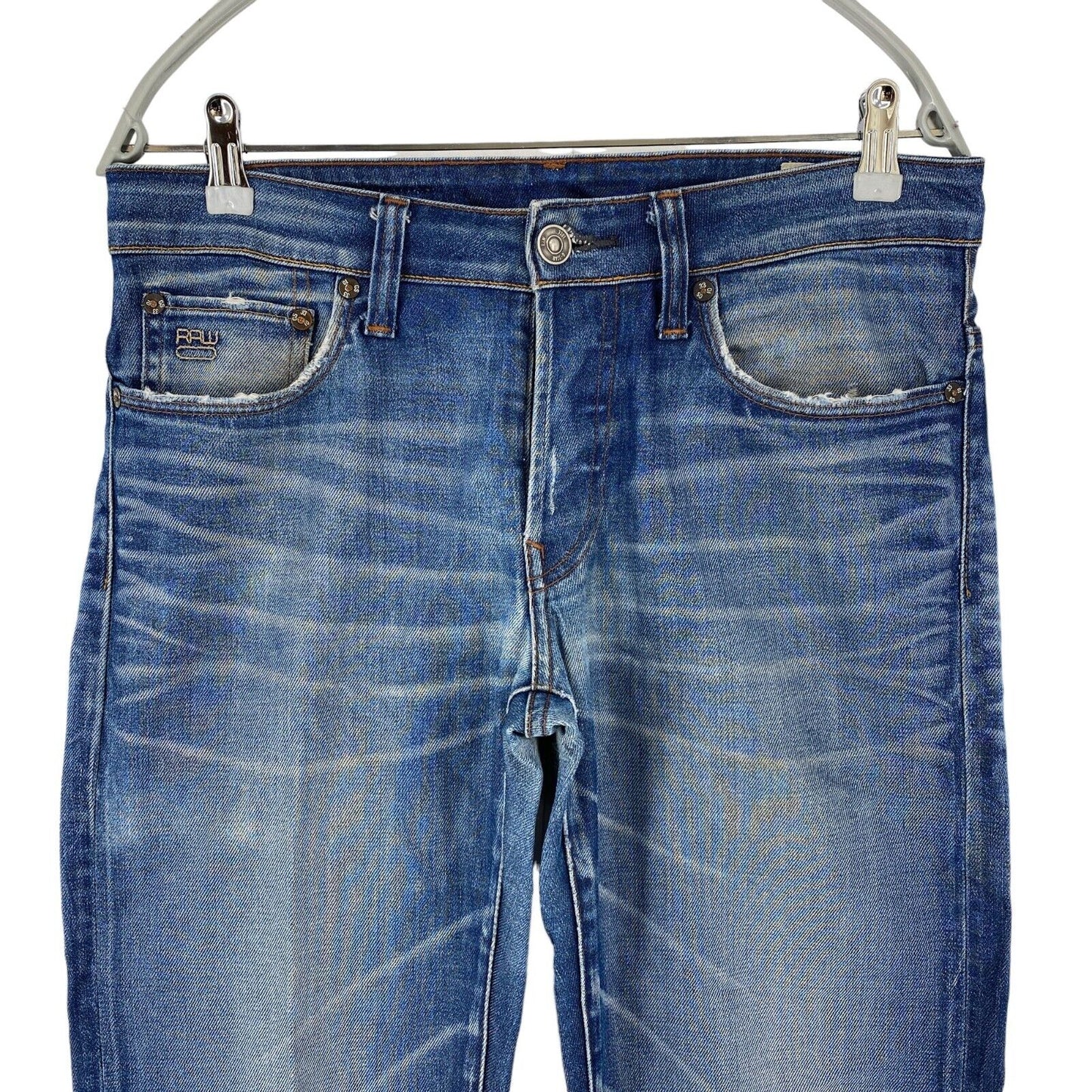 G-STAR 3301 LOW Jean coupe fuselée classique bleu W30 L34