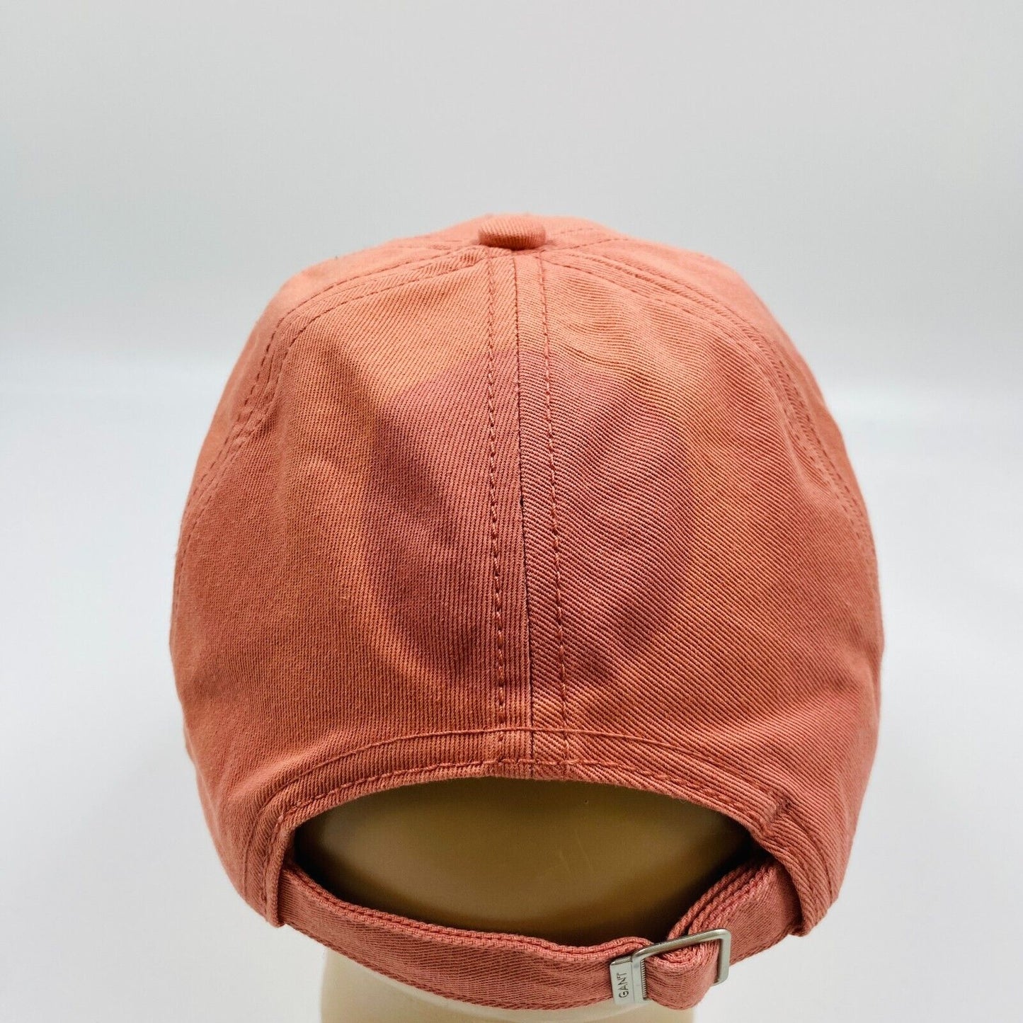 GANT Orange Women Logo Cotton Twill Baseball Cap Hat One Size