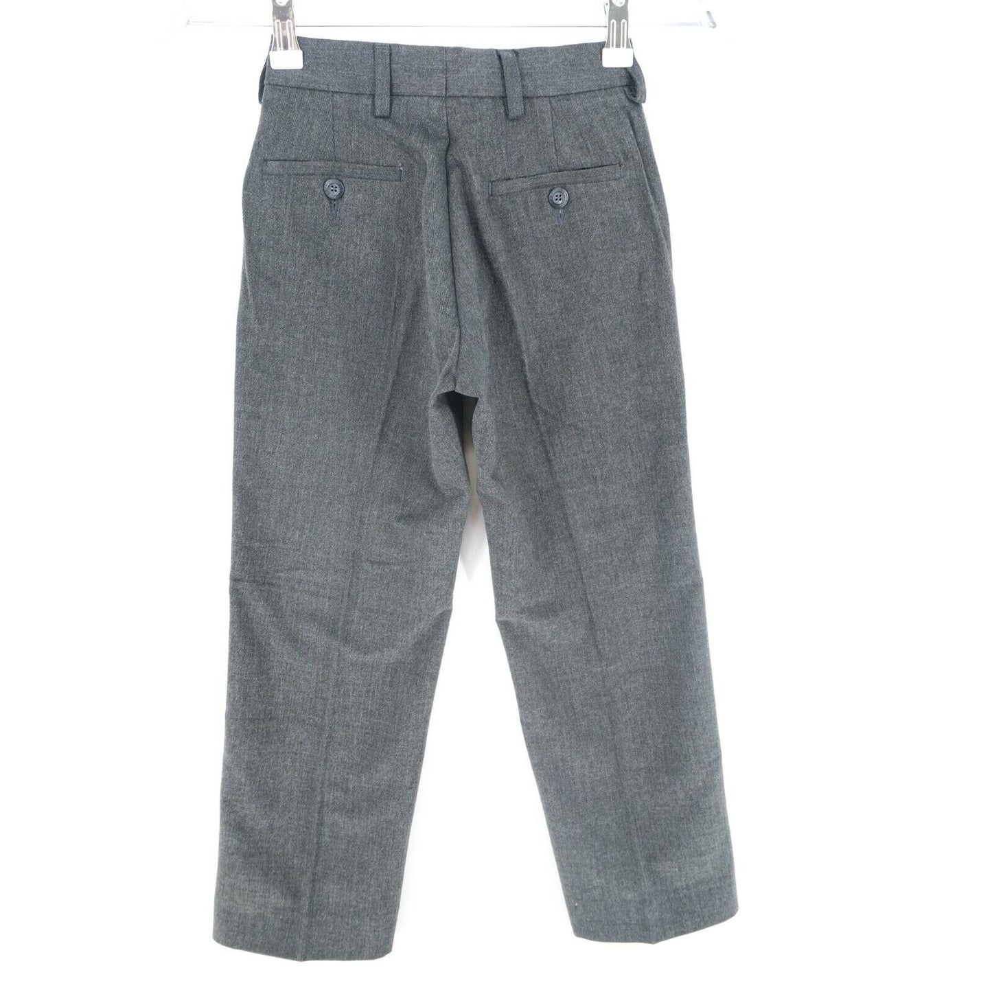 GANT Dunkelgraue Flanell-Chinohose Hose Größe S