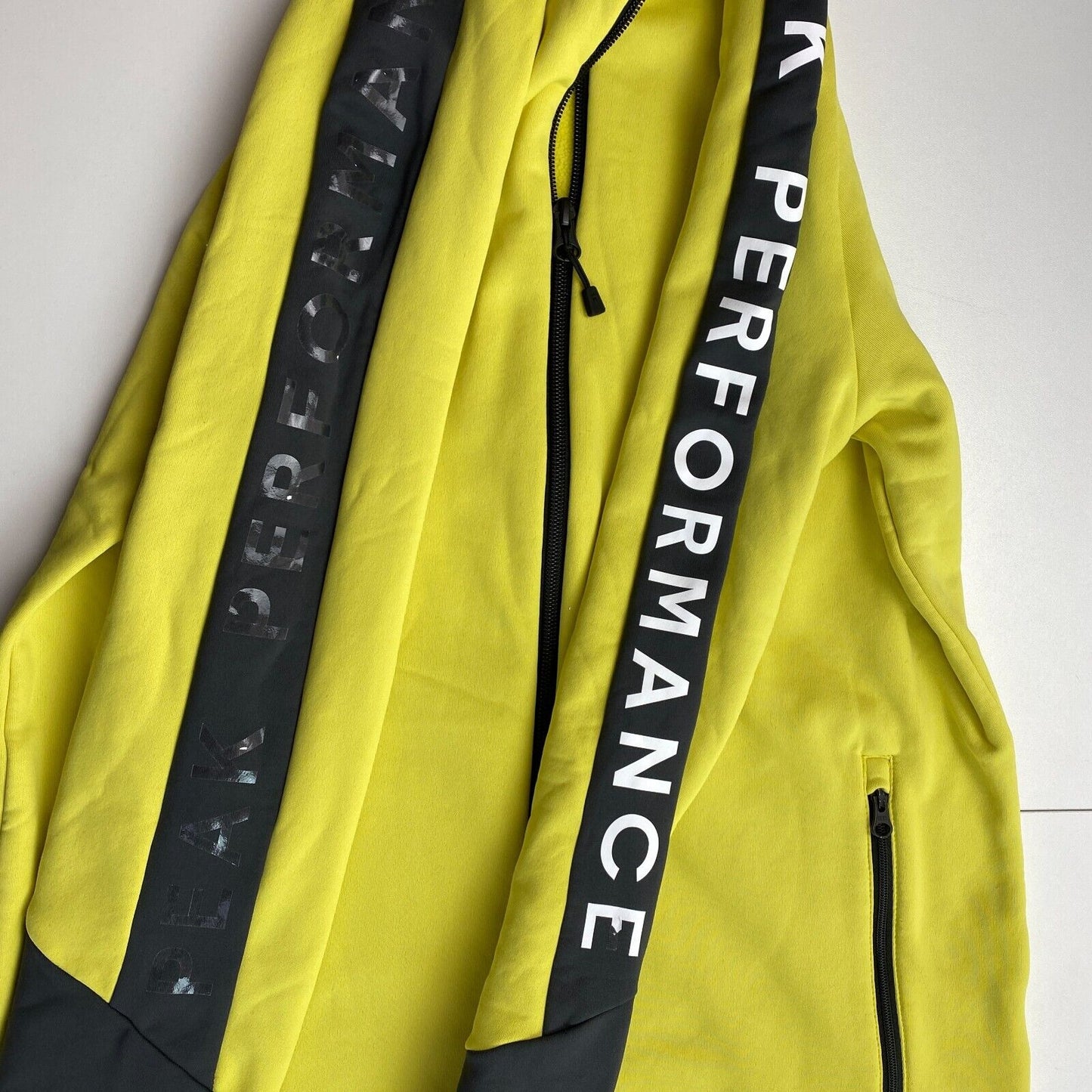 Veste Peak Performance Yellow W Rider Zip Taille M