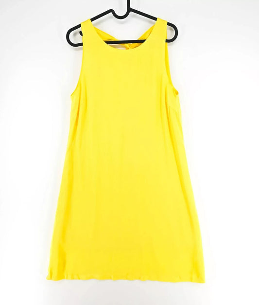 MINIMUM Yellow Crew Neck Dress Size EUR 34