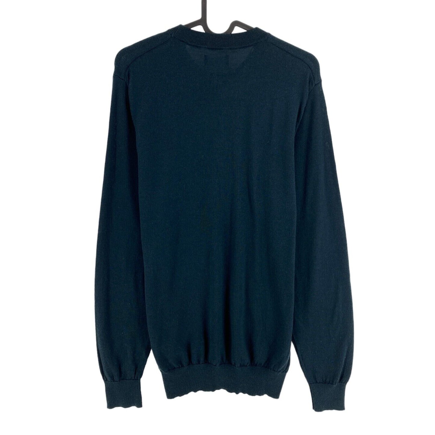 GANT Dark Green 100% Wool Crew Neck Sweater Pullover Size M