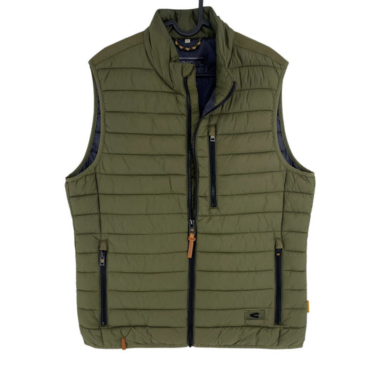 CAMEL ACTIVE Men Dark Green Padded Vest Waistcoat Size EU 50 UK/US 40