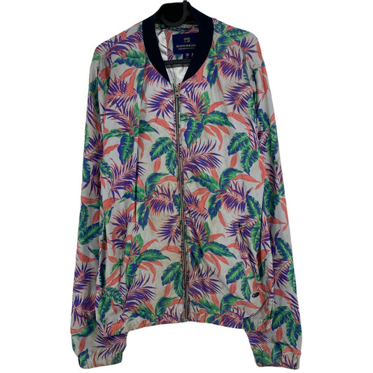 SCOTCH & SODA Floral Grey Jacket Size L