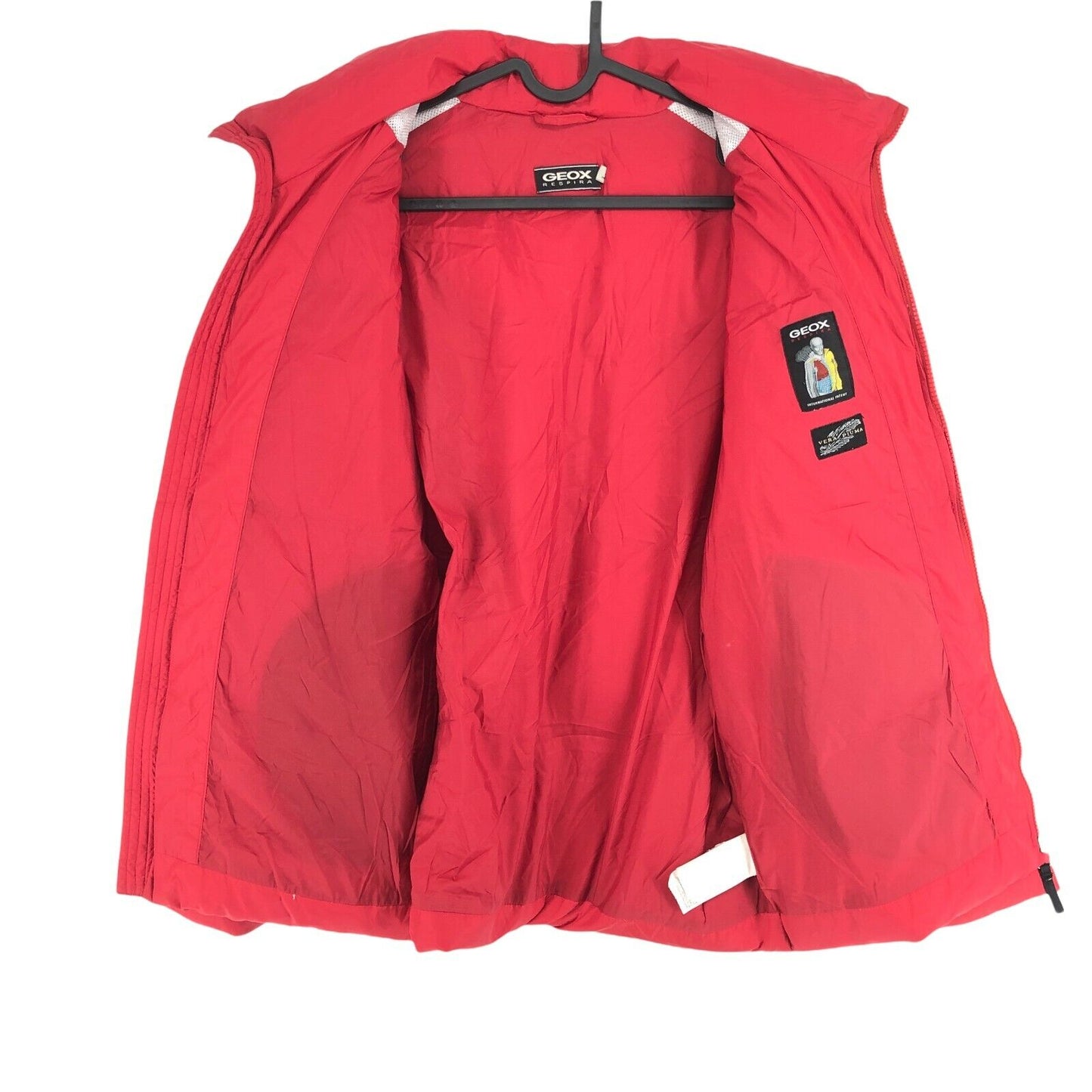 GEOX RESPIRA Red Down Puffer Jacket Coat Size 14 Years