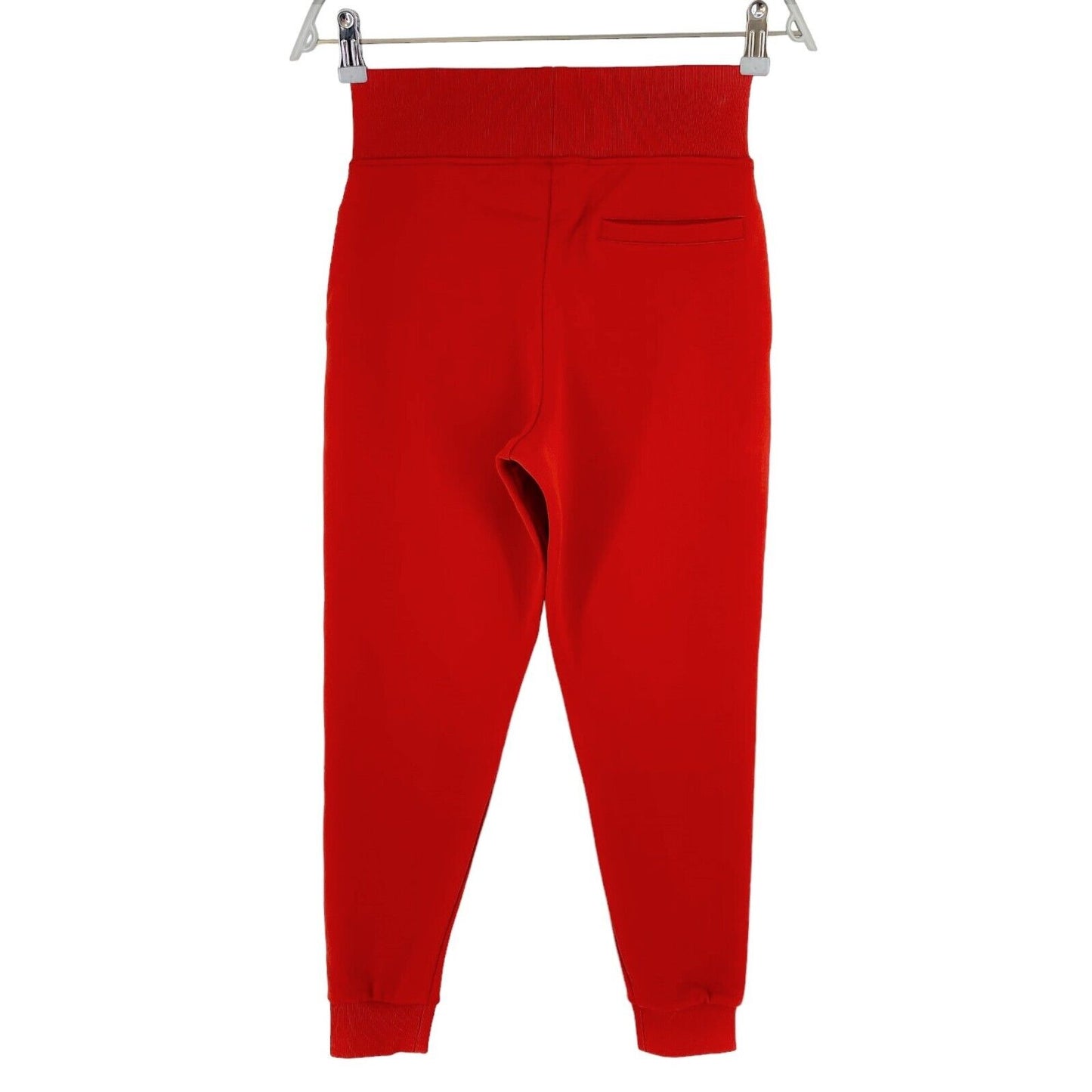 KARL LAGERFELD Rote Jogginghose mit Kreislogo, Größe XS