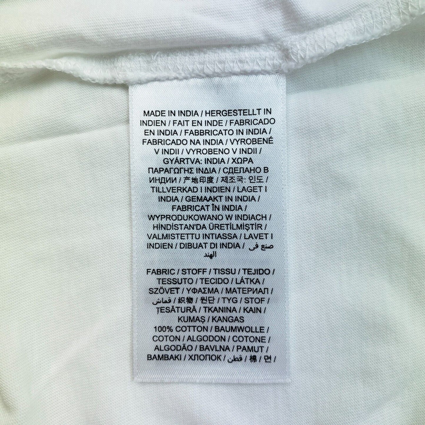 GANT White Original Crew Neck T-Shirt Size S