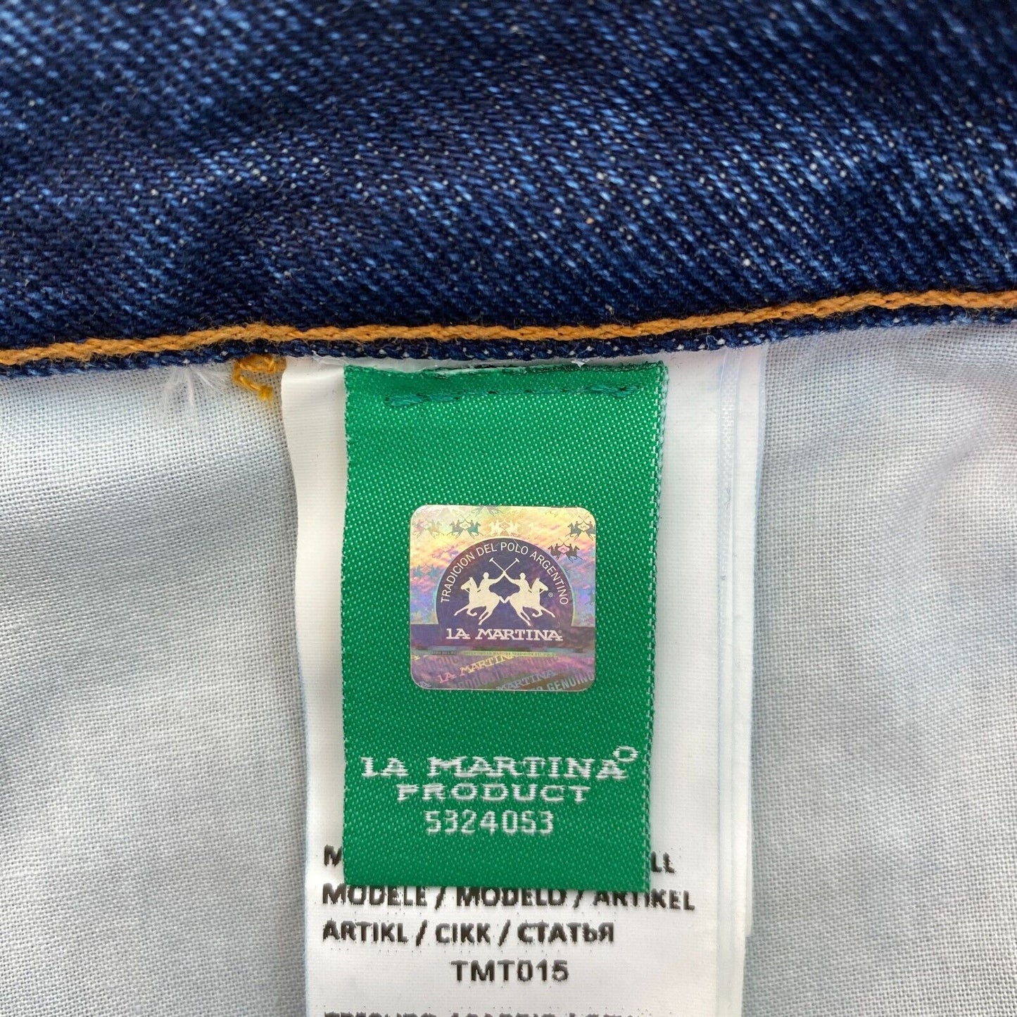 LA MARTINA Dark Blue Jeans Size W31