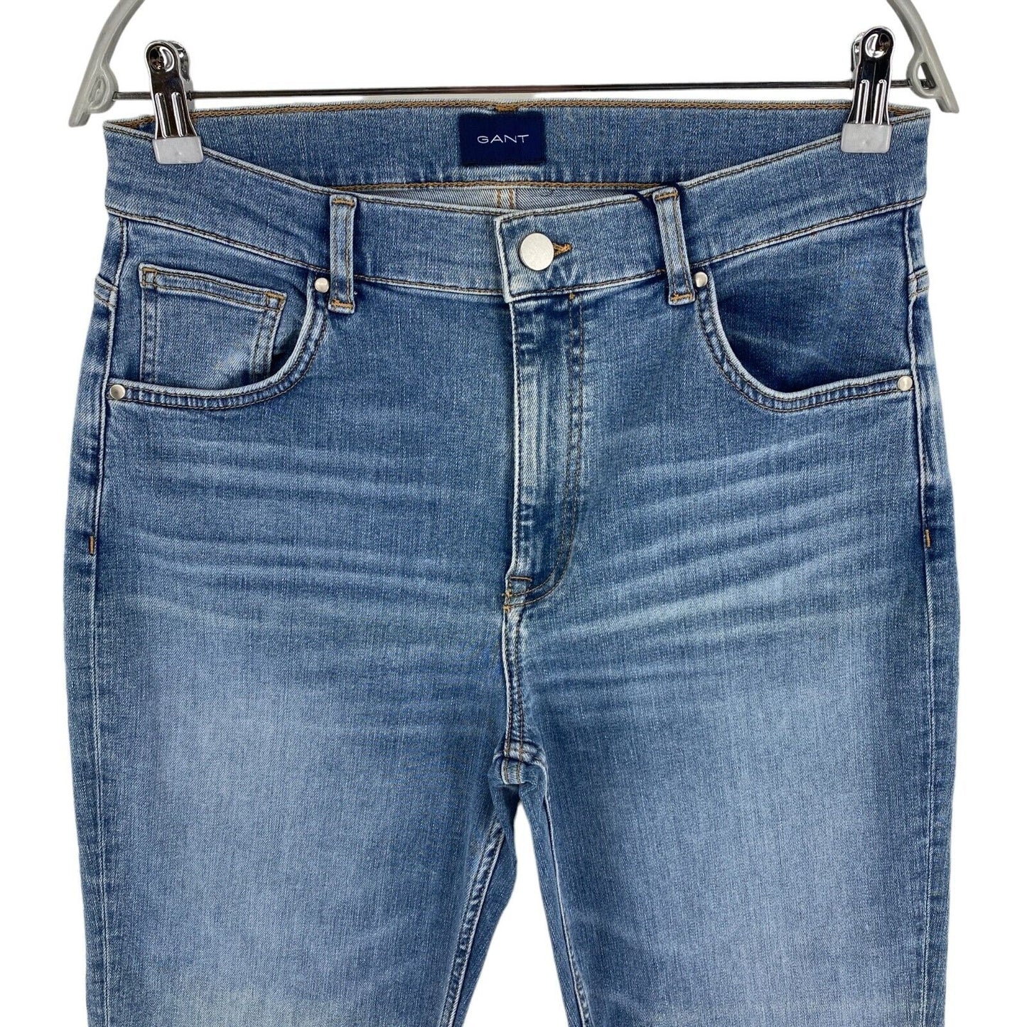 GANT Blue Cropped Slim Jeans Size W32