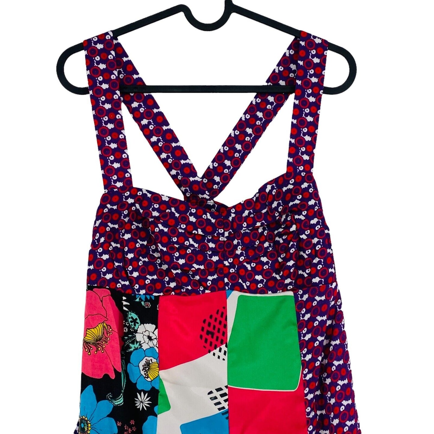 Colcci Floral Colorful Sleeveless Jumpsuit Playsuit Size EU 36 40 UK 8 12 US 2 6