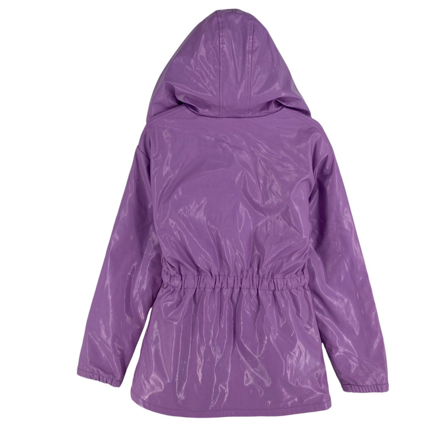 TUC TUC Girls Light Purple Hooded Rain Coat Jacket Size 16 Years