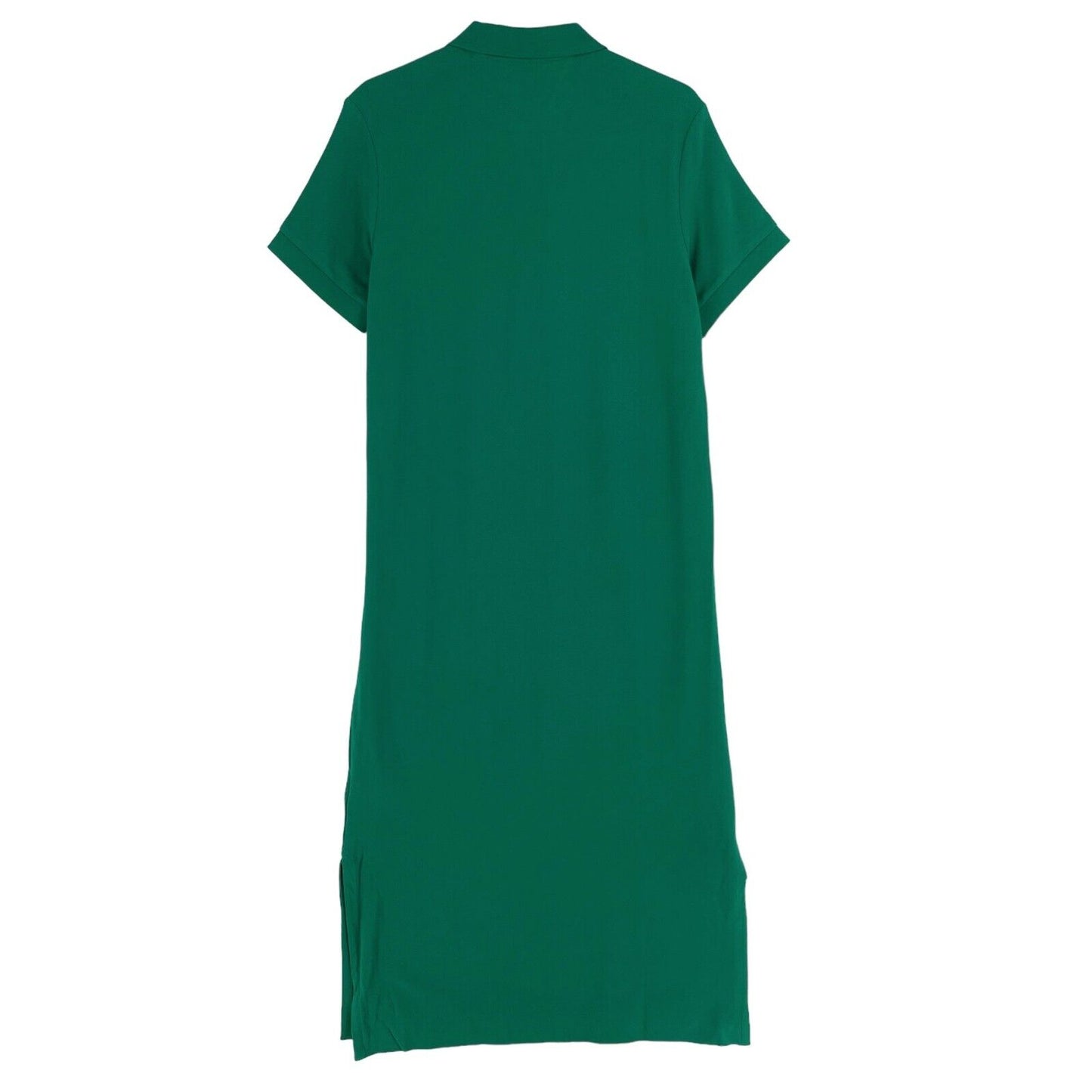 GANT Green Long Pique Polo Shirt Dress Size S