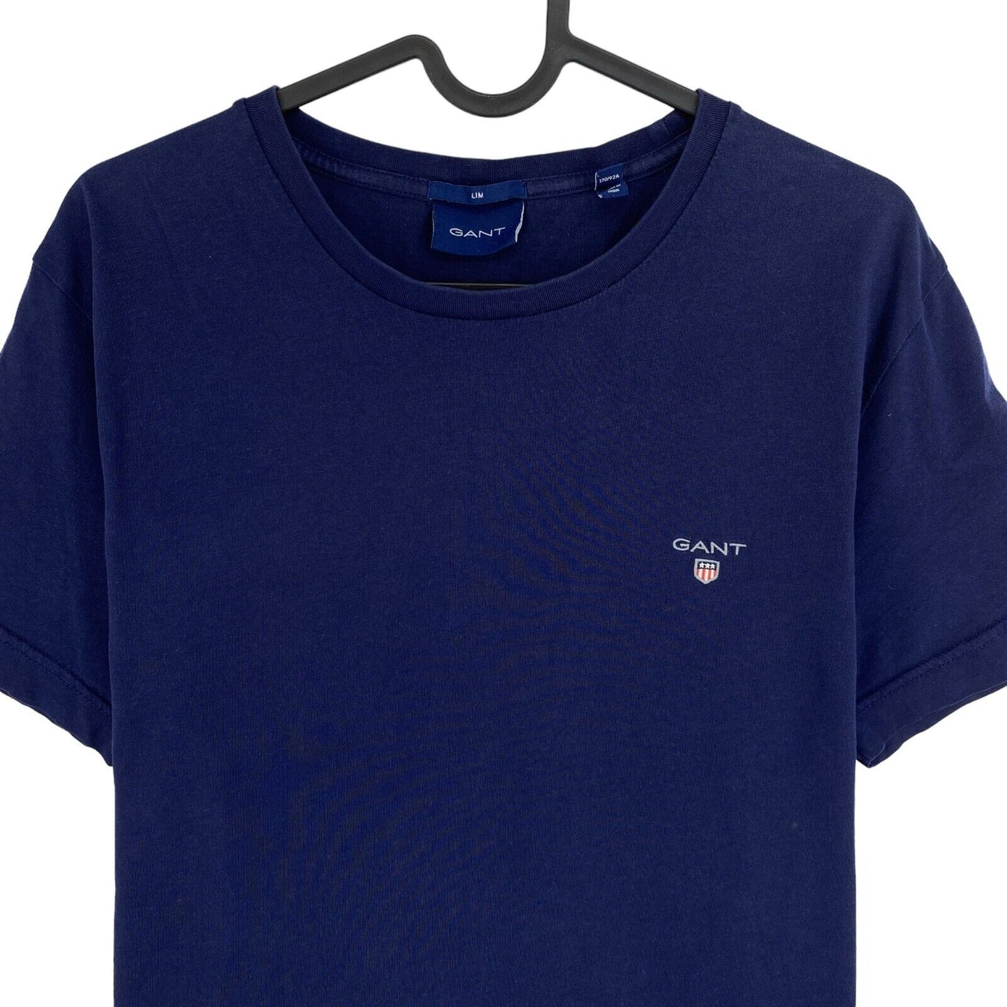 GANT Dark Blue Original Slim Fit Crew Neck T-Shirt Size M