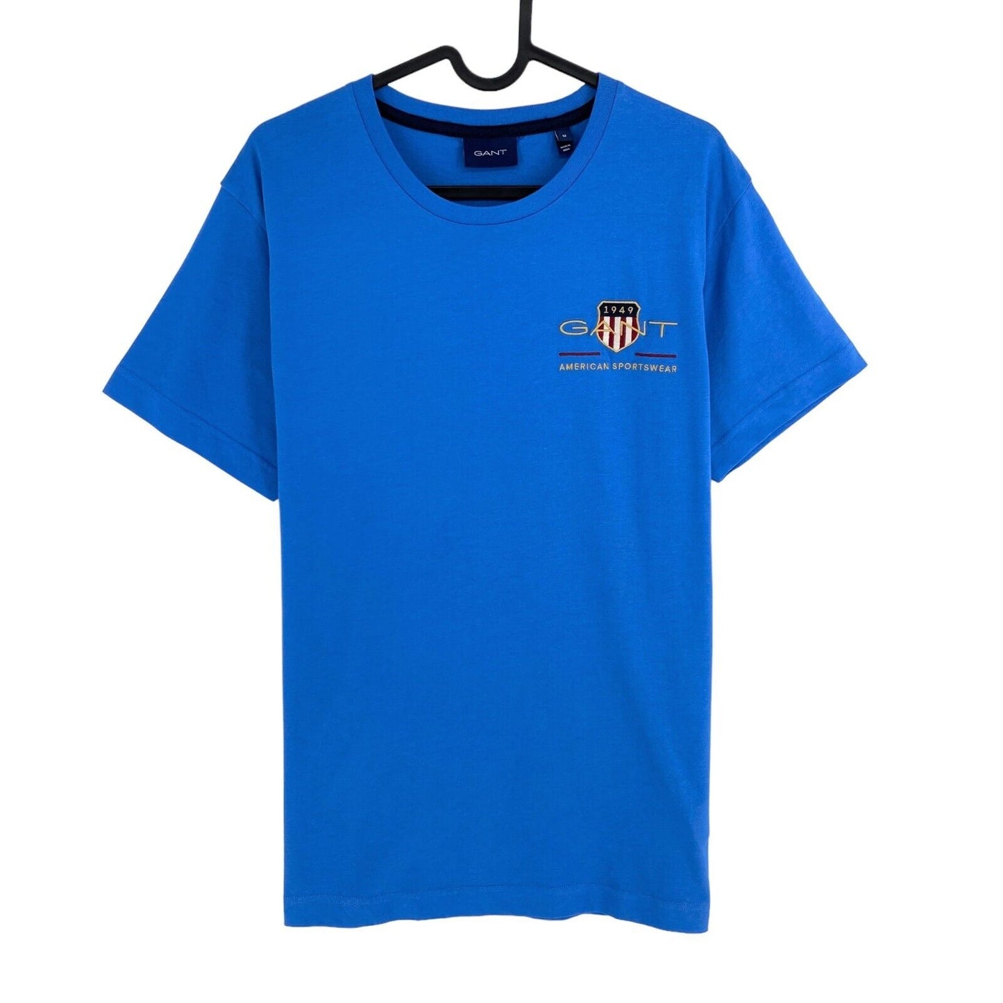 GANT Blue Archive Shield Emb Crew Neck T-Shirt Size M