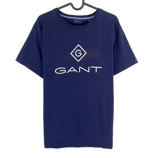 GANT Navy Blue Lock Up Crew Neck T-Shirt Size L