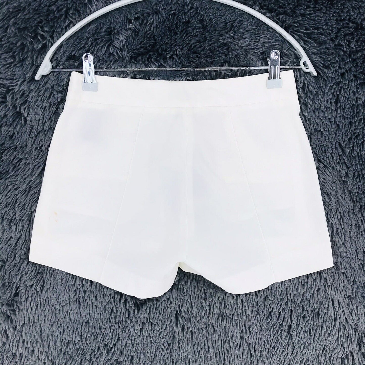 RRP €99 GANT Women White Hot Pants Shorts Size EUR 34 US 4 UK 8