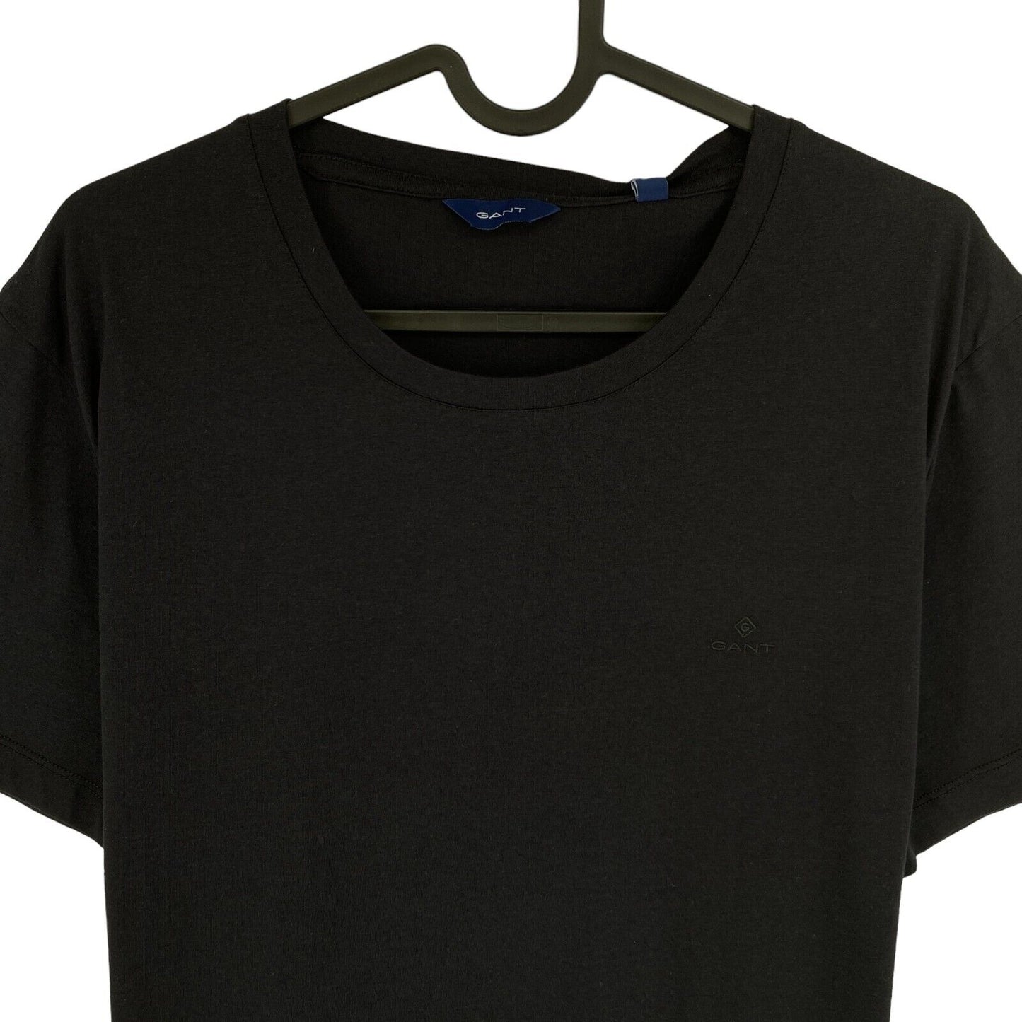 GANT Black Original Crew Neck T Shirt Size XL