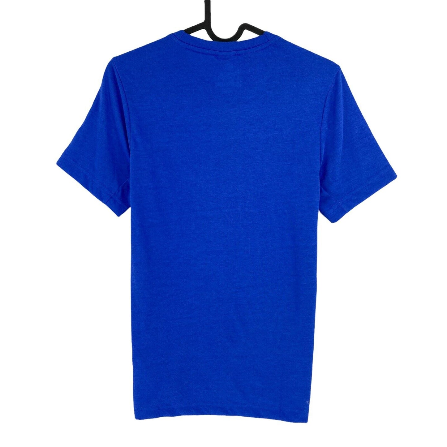 Adidas Climalite Youth Boys Blue Prime Logo Crew Neck T-shirt Taille 11-12 ans