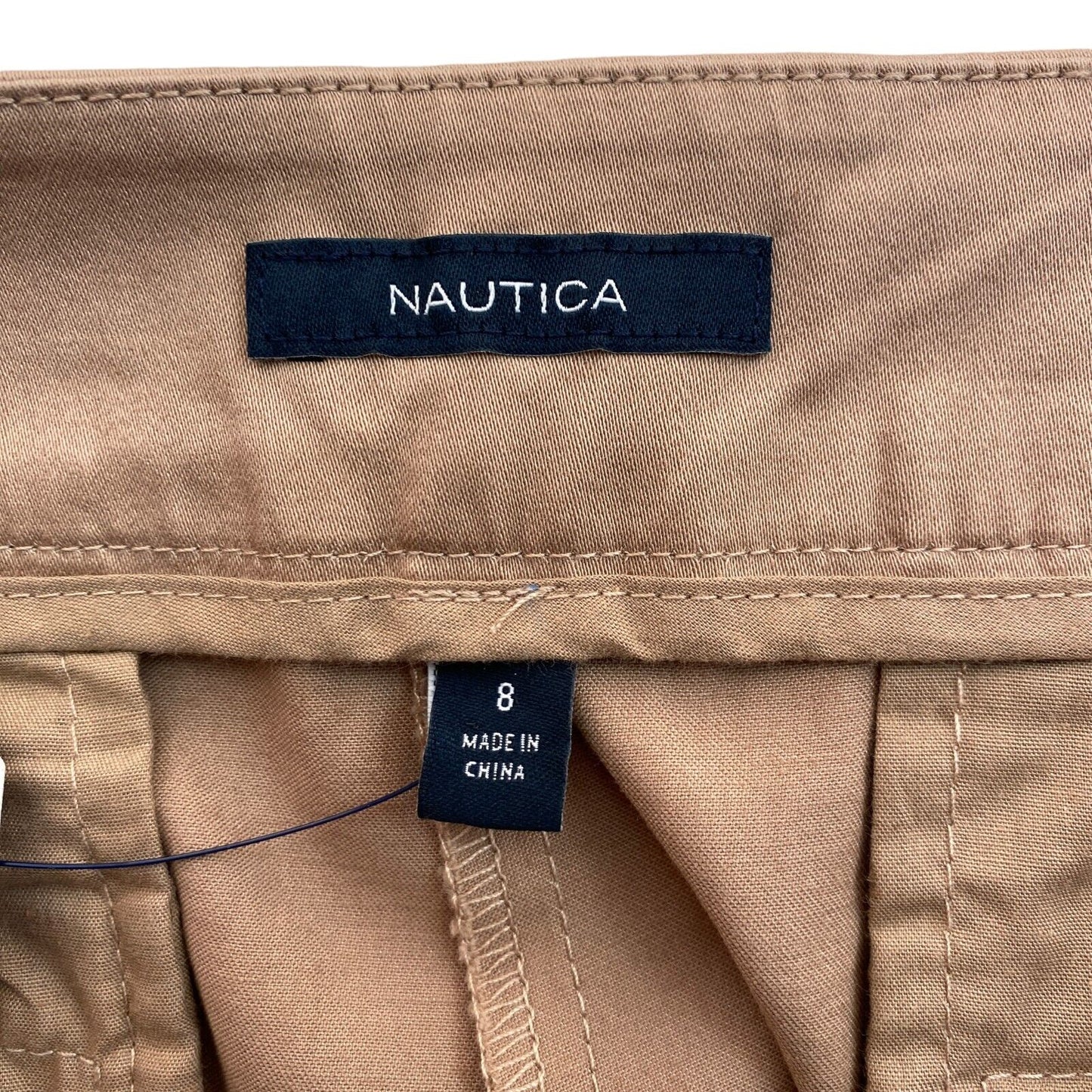 NAUTICA Brown Chino Pants Trousers Size EU 38 UK 10 US 8