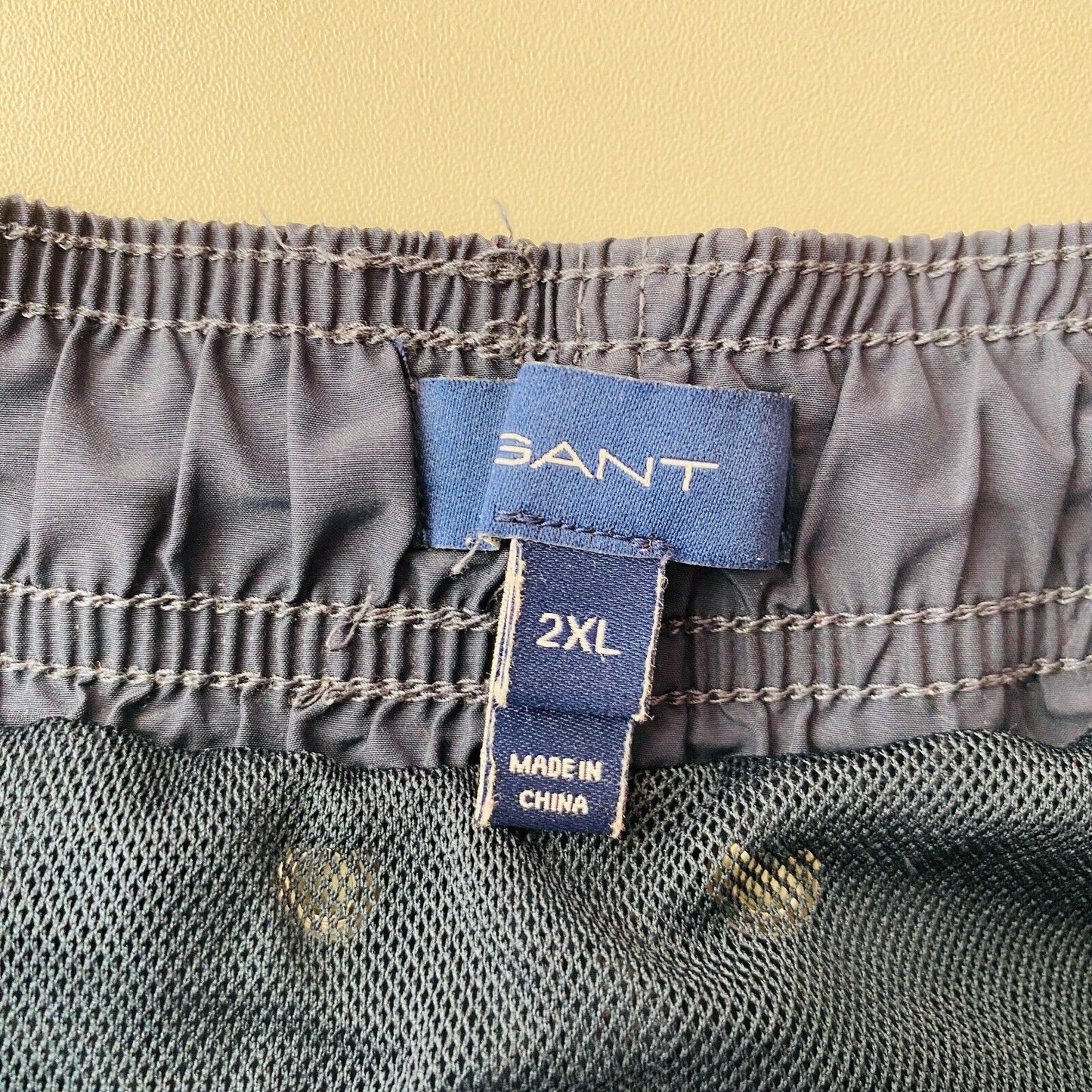 GANT Mens Dark Blue Regular Fit Beachwear Swimming Shorts Size 2XL XXL