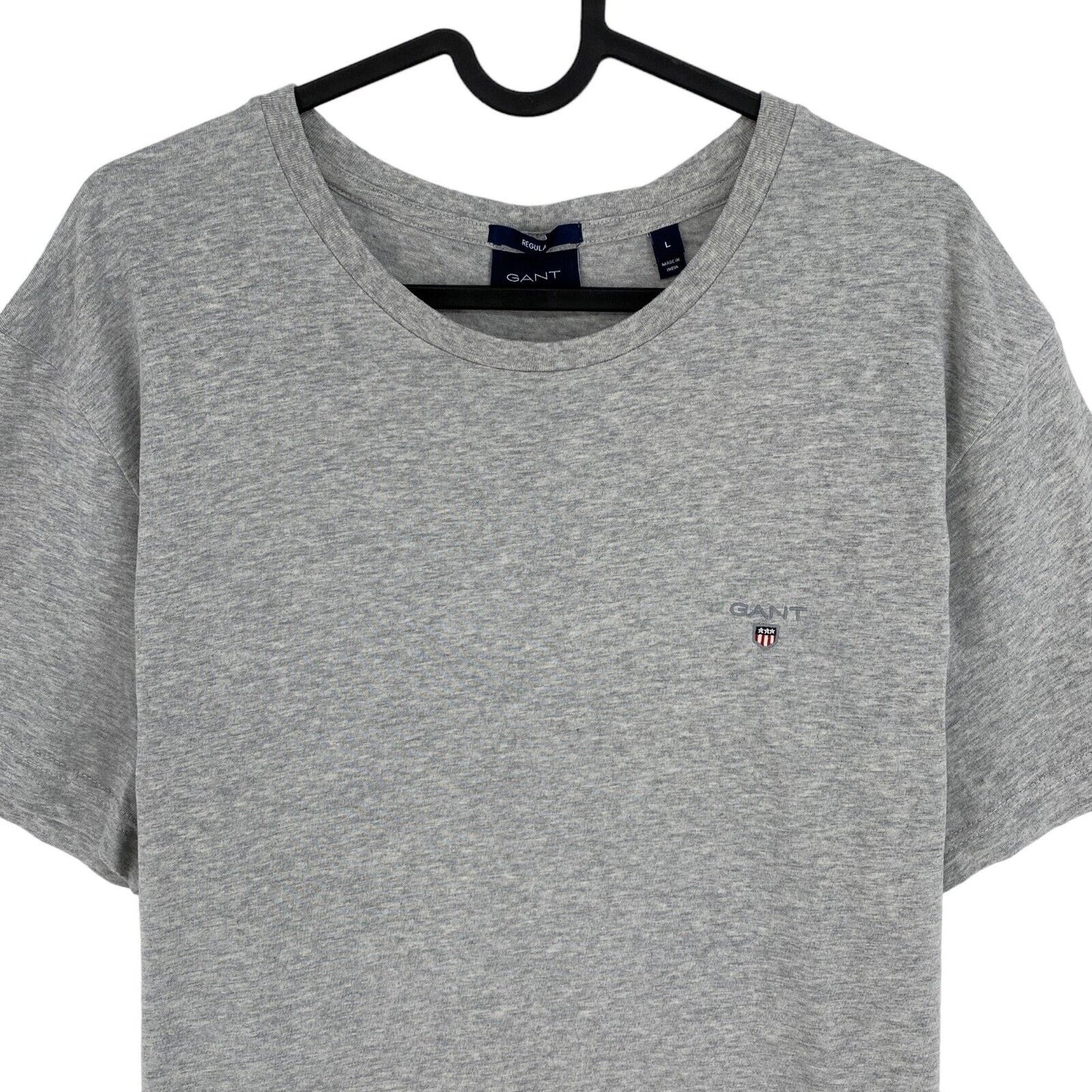 GANT Grey Original Regular Fit Crew Neck T-Shirt Size L