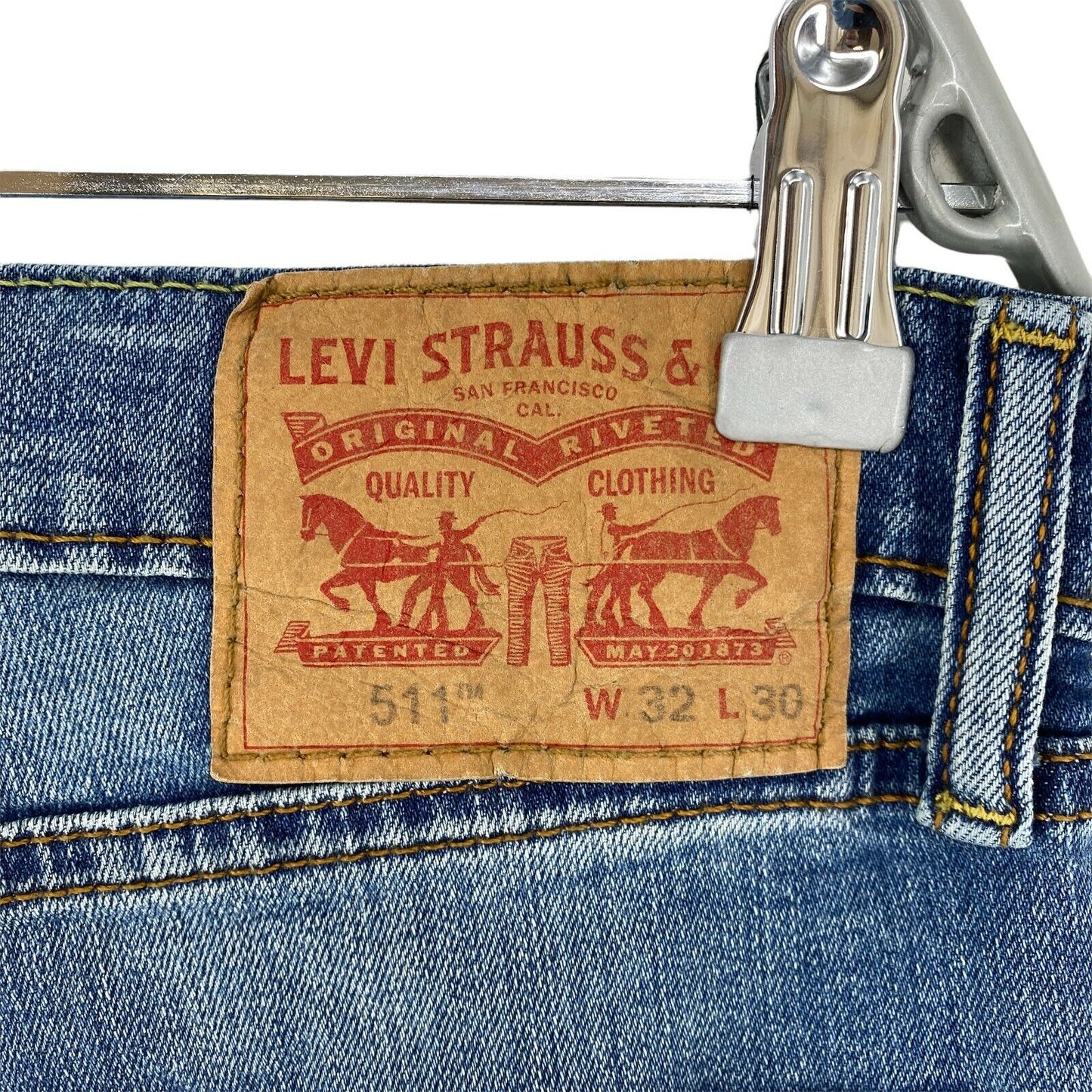 Levi's 511 Blue Slim Fit Jeans W32 L30