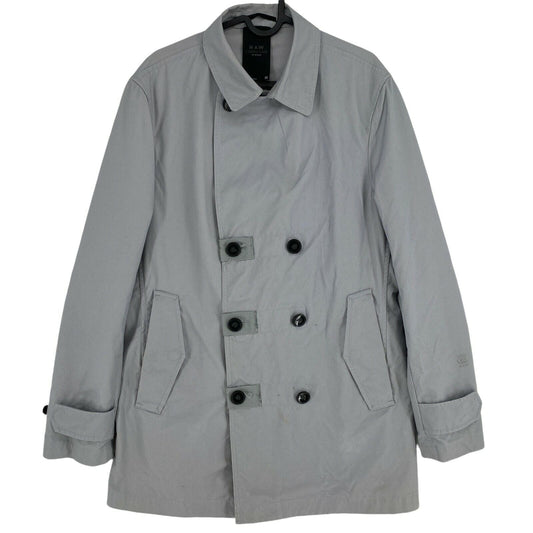 G-STAR RAW CORRECT LINE P-CORRECT Trench-Coat Gris 100% Coton Taille M