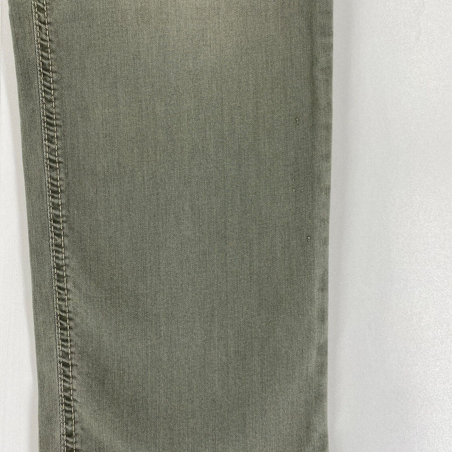 Camel Active HOUSTON Greyish Green Stretch Regular Straight Fit Jeans W34 L32