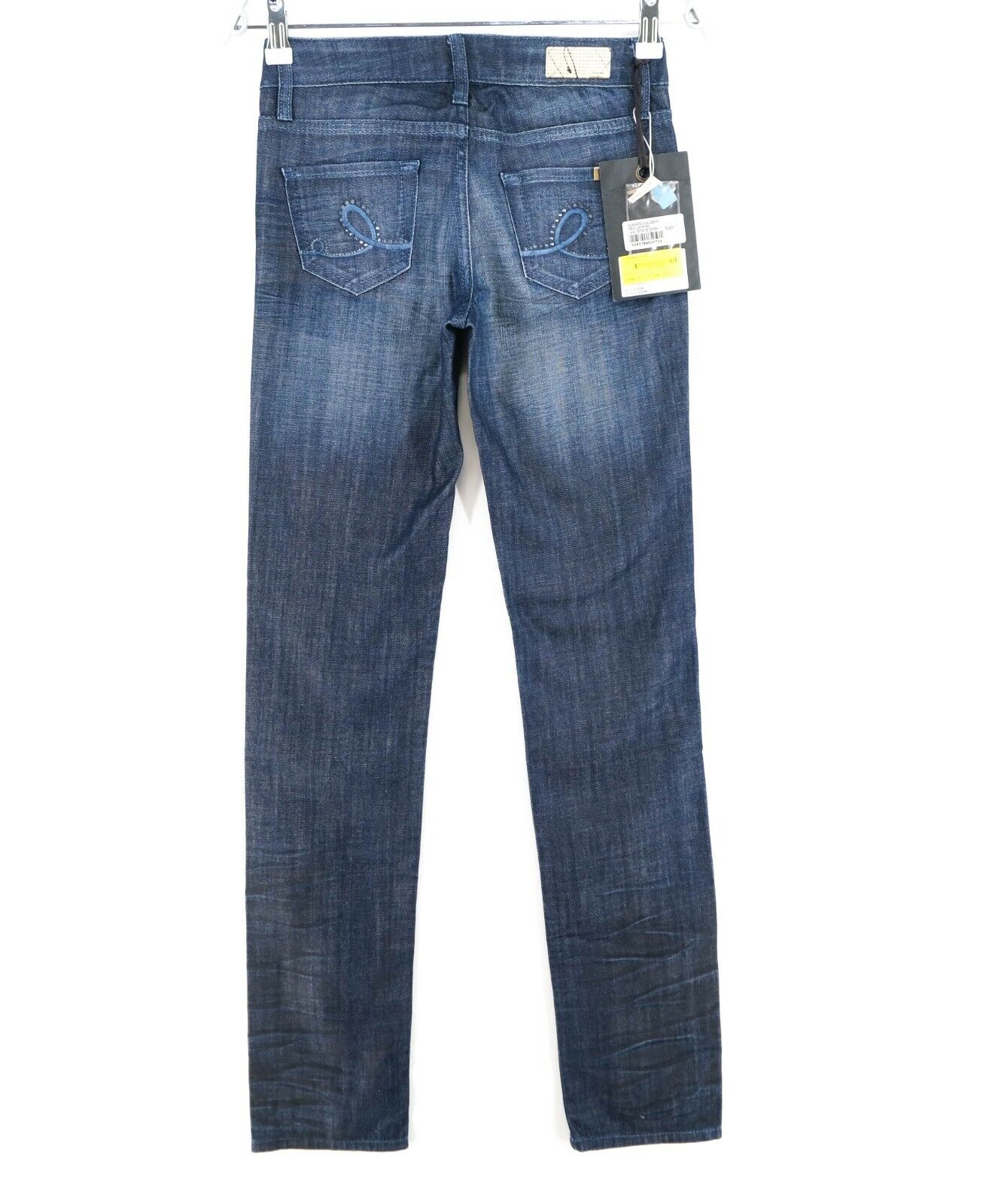 Jean en denim bleu marine Seven7 Taille 24