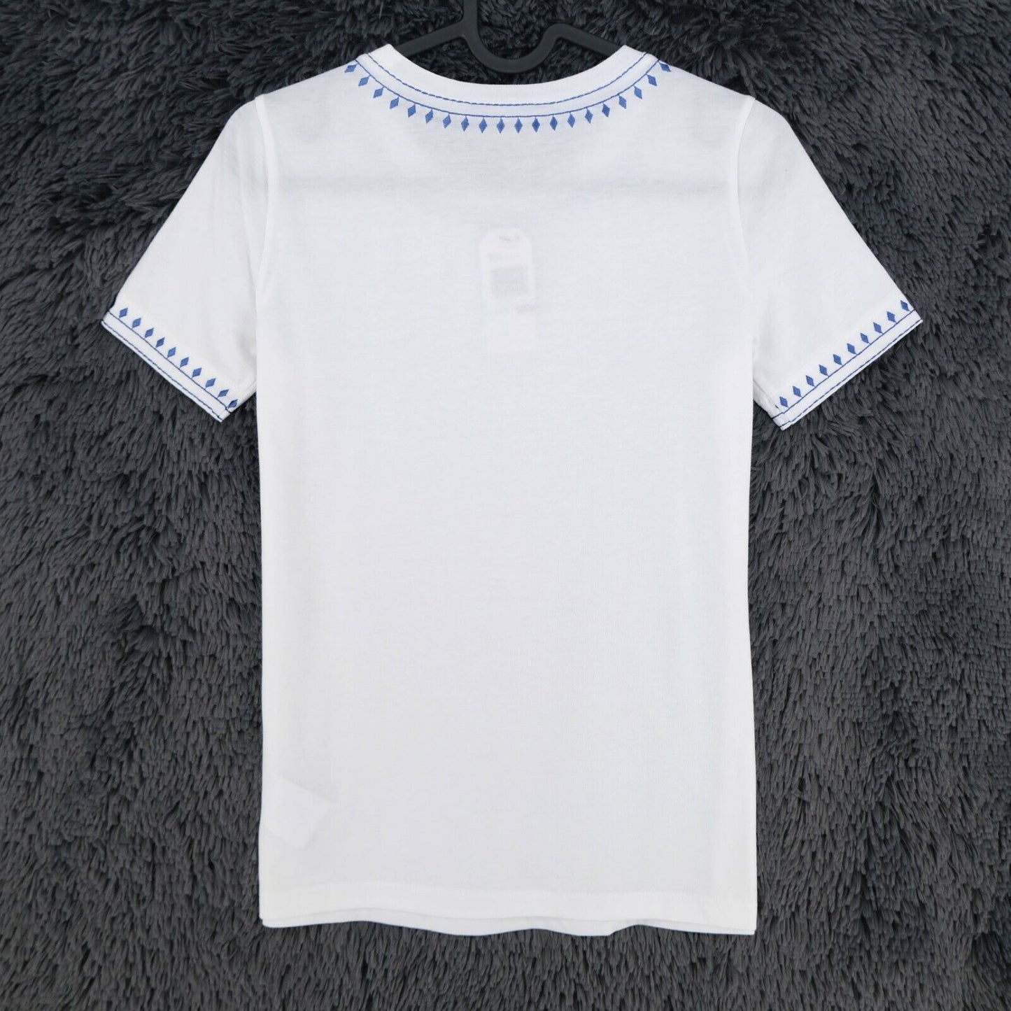 NAUTICA White Crew Neck T Shirt Top Size 2XS