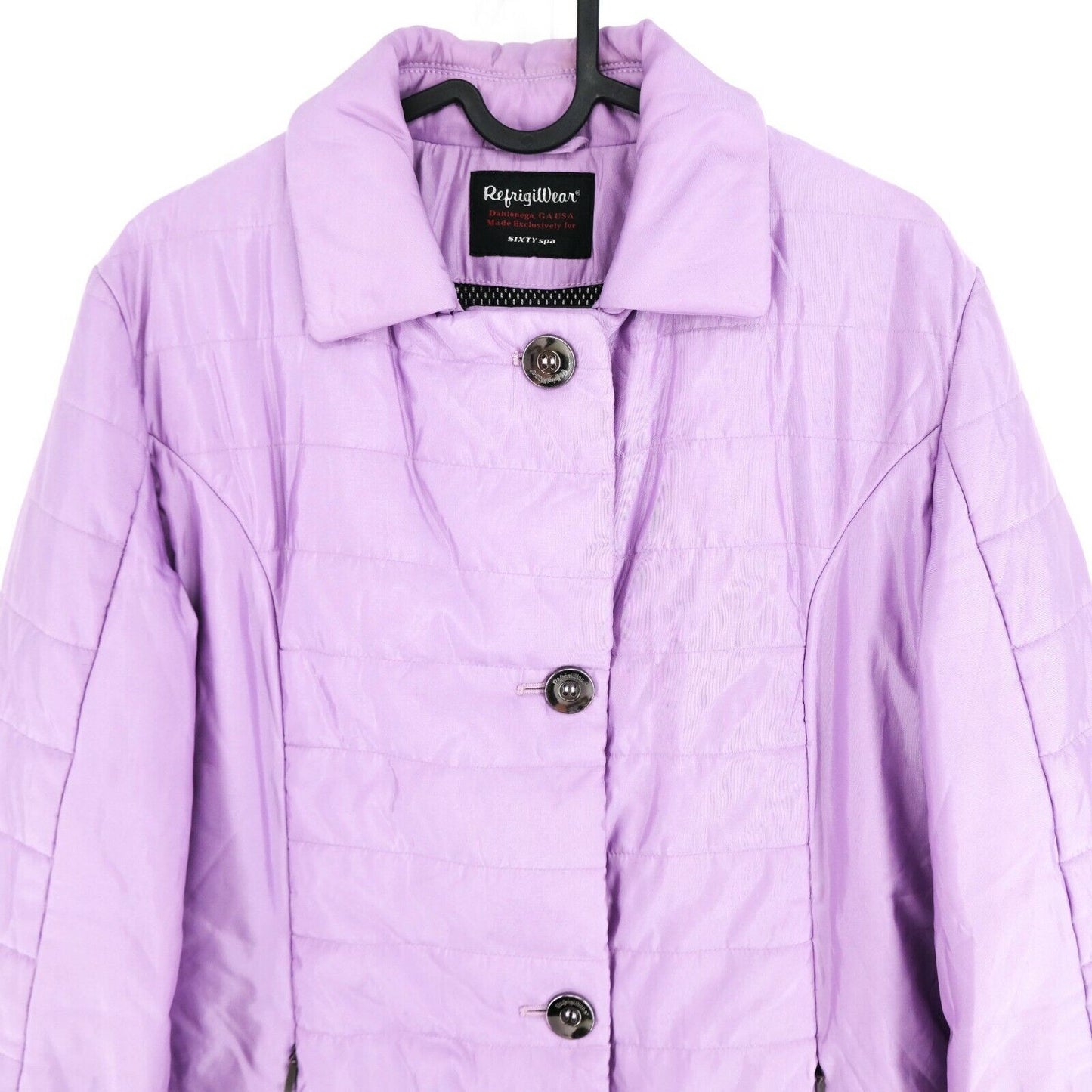 RefrigiWear Light Purple Jacket Coat Size M