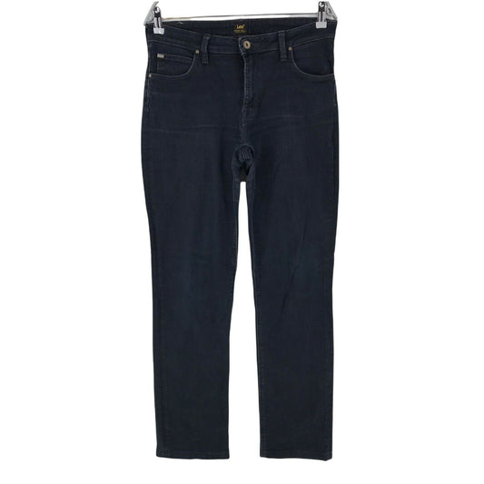 Lee MARION Damen Jeans in Dunkelblau, Regular Straight Fit, Größe W30 L33