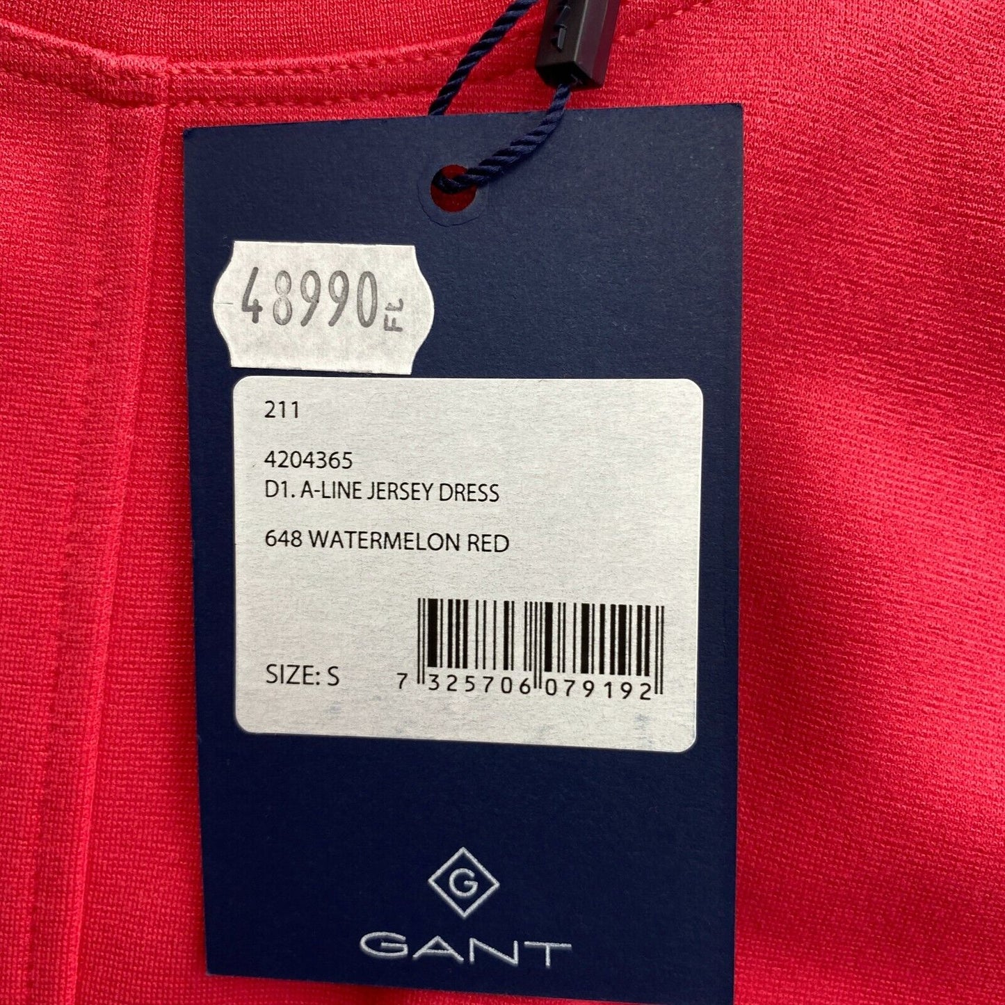 GANT Pink Jersey A Line Dress Size S