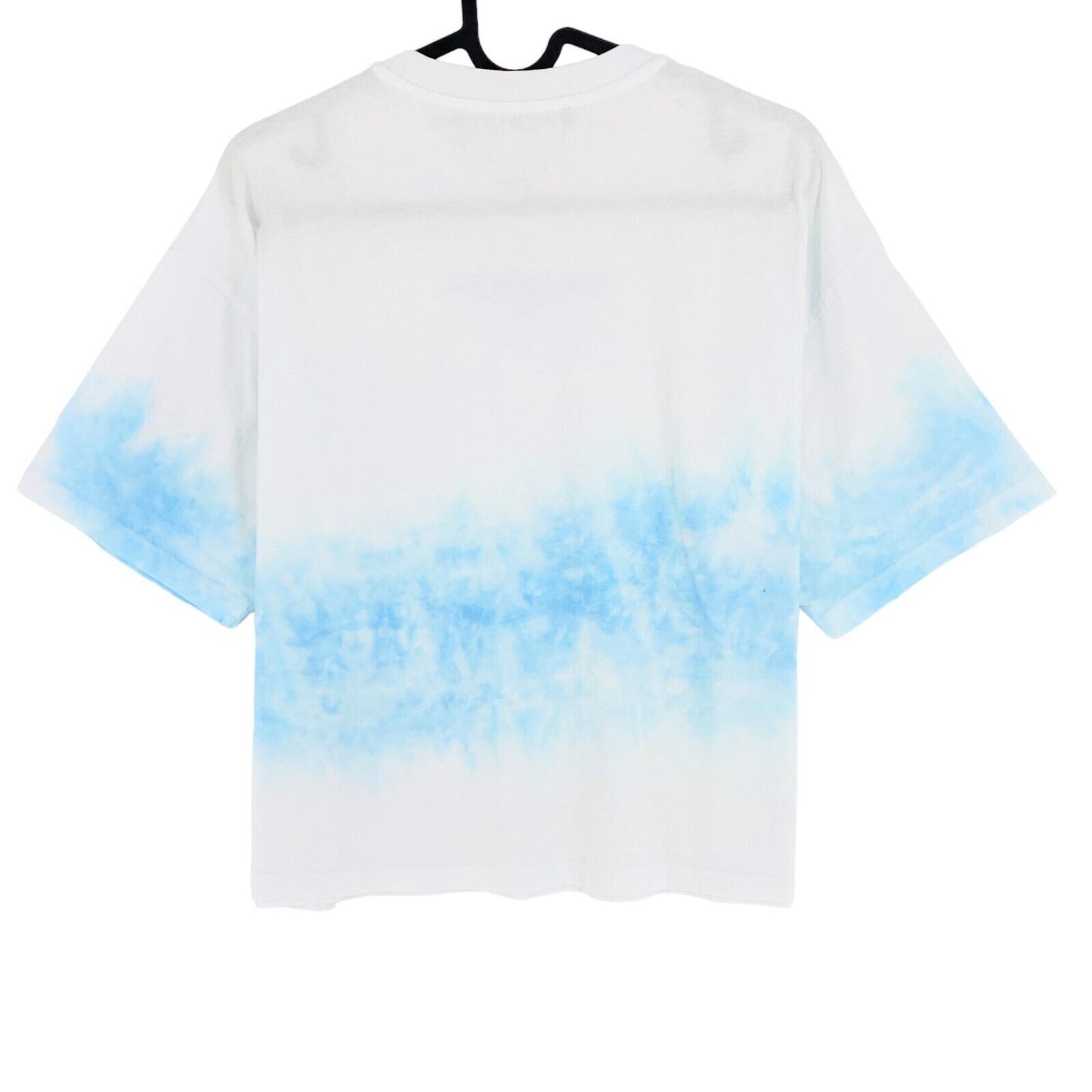 Karl Lagerfeld White Tie Dye Logo Crew Neck T Shirt Size S